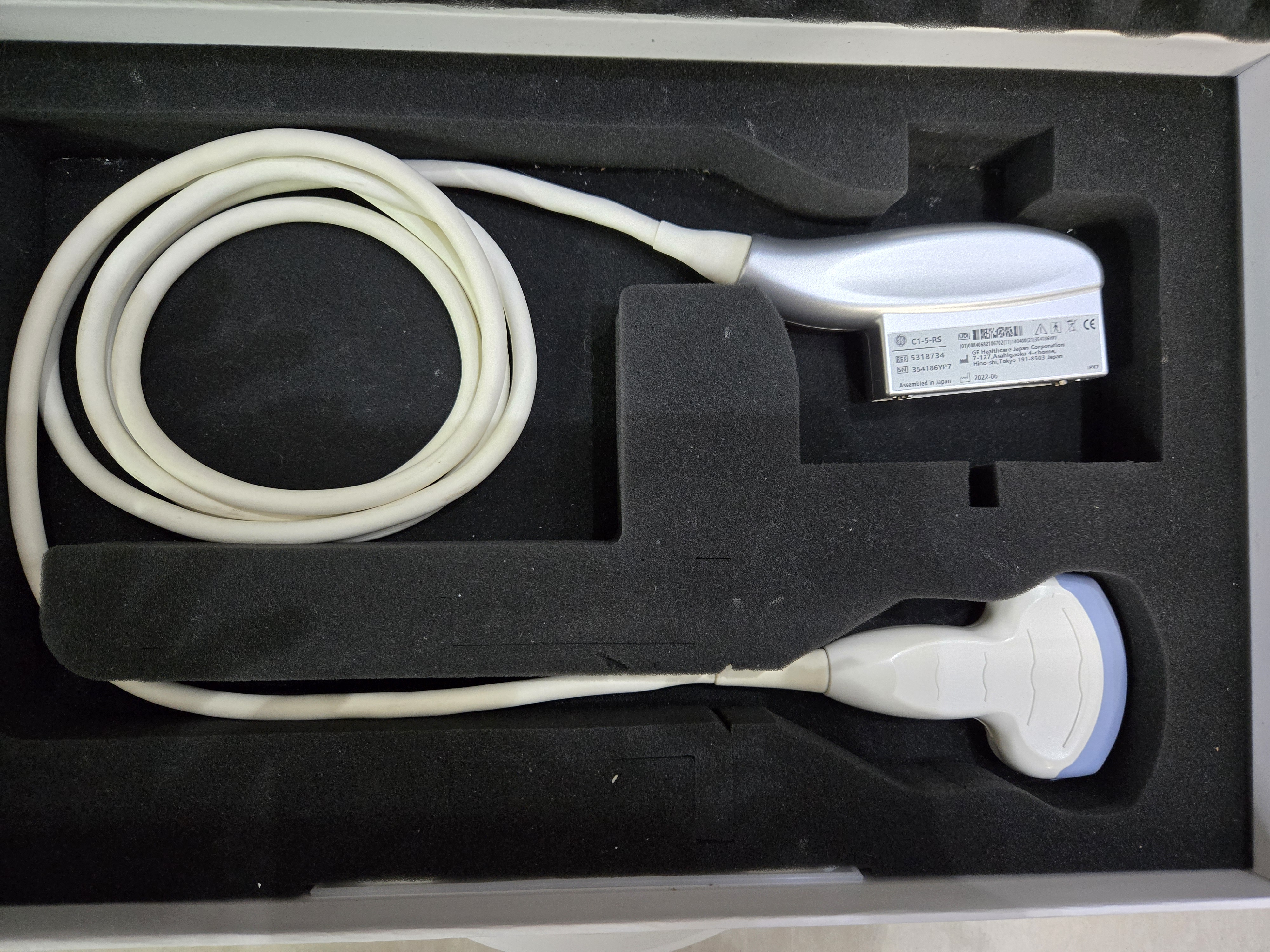 ใช้โพรบอาร์เรย์โค้งอุลตร้าซาวด์ทรานสดิวเซอร์ GE C1-5-RS