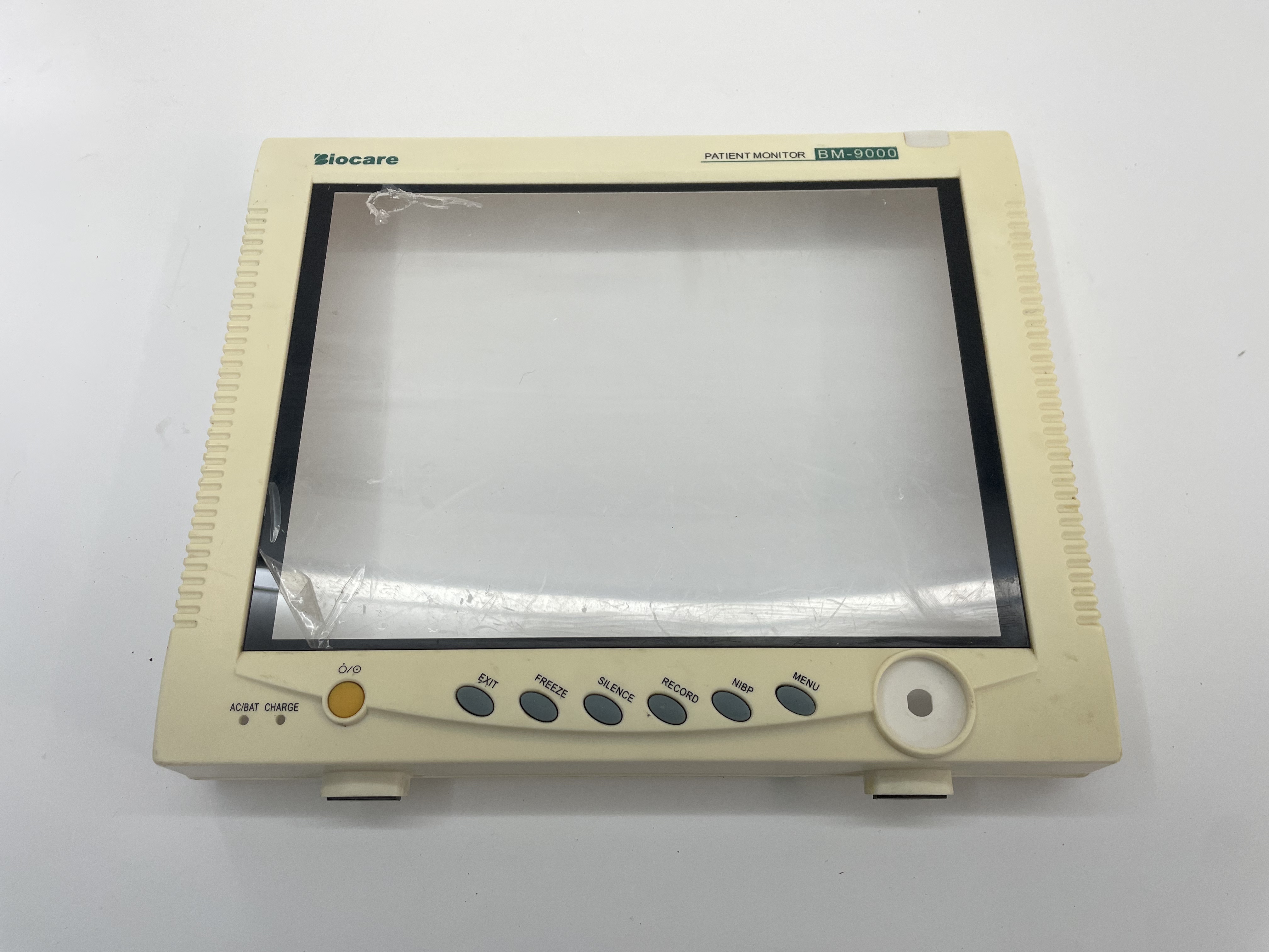 Penutup Hadapan Monitor Pesakit Biocare BM-9000 dengan Pad Kekunci