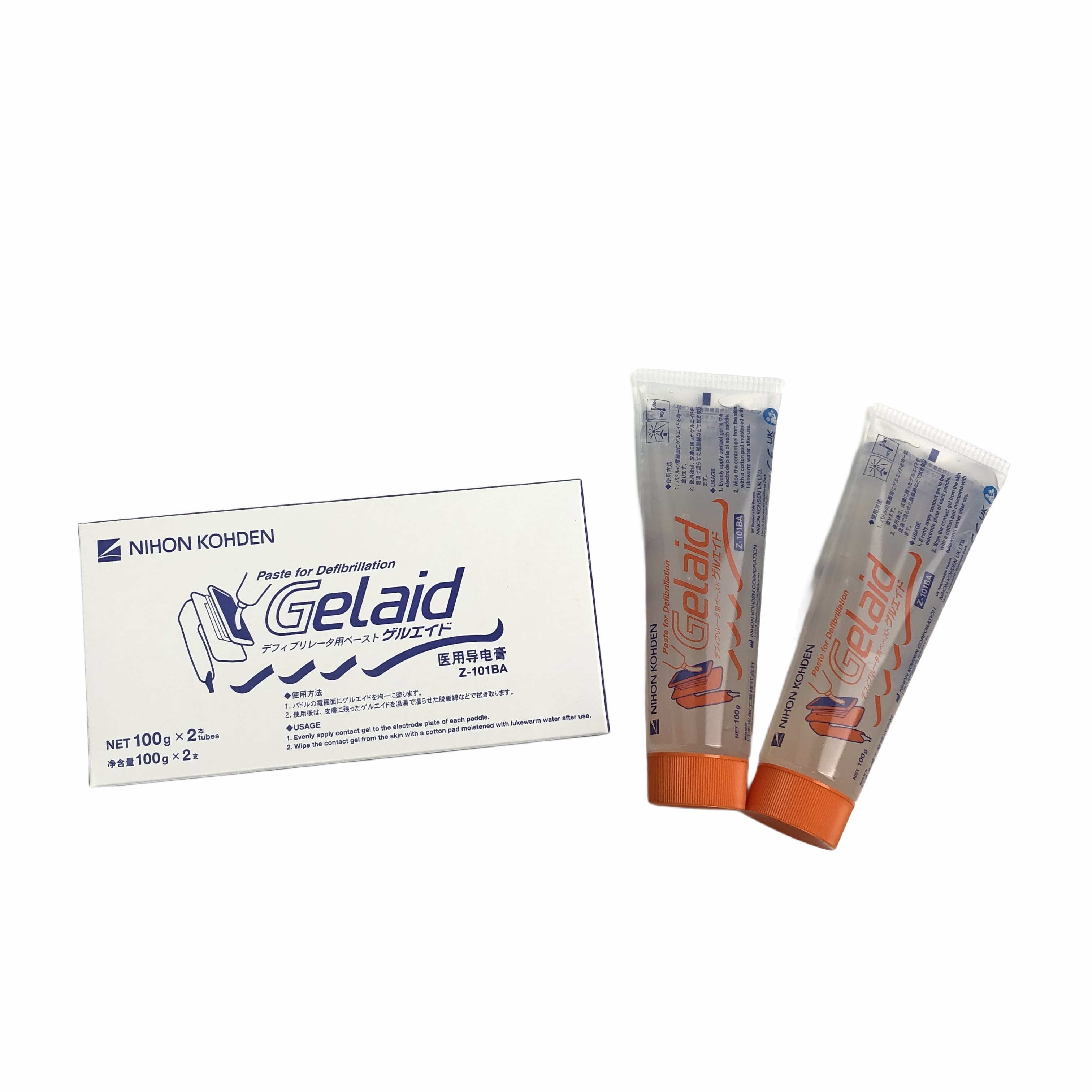 Pasta conductora para desfibrilador Nihon Kohden Z-101BA Medical Nuevo