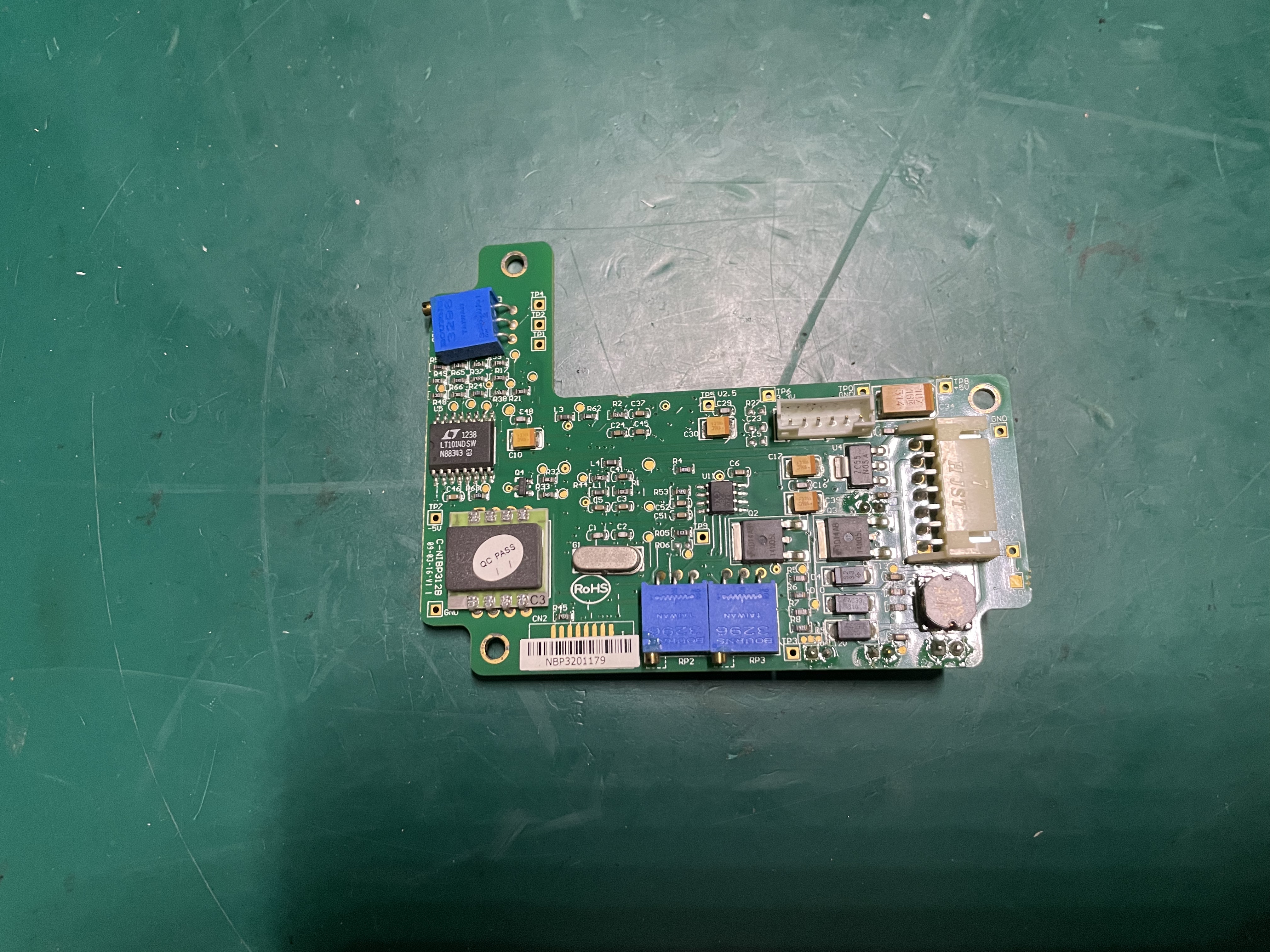 Philips Goldway UT4000B Patient Monitor NIBP Board C-NIBP312B Without Pump and Solenoid Valve