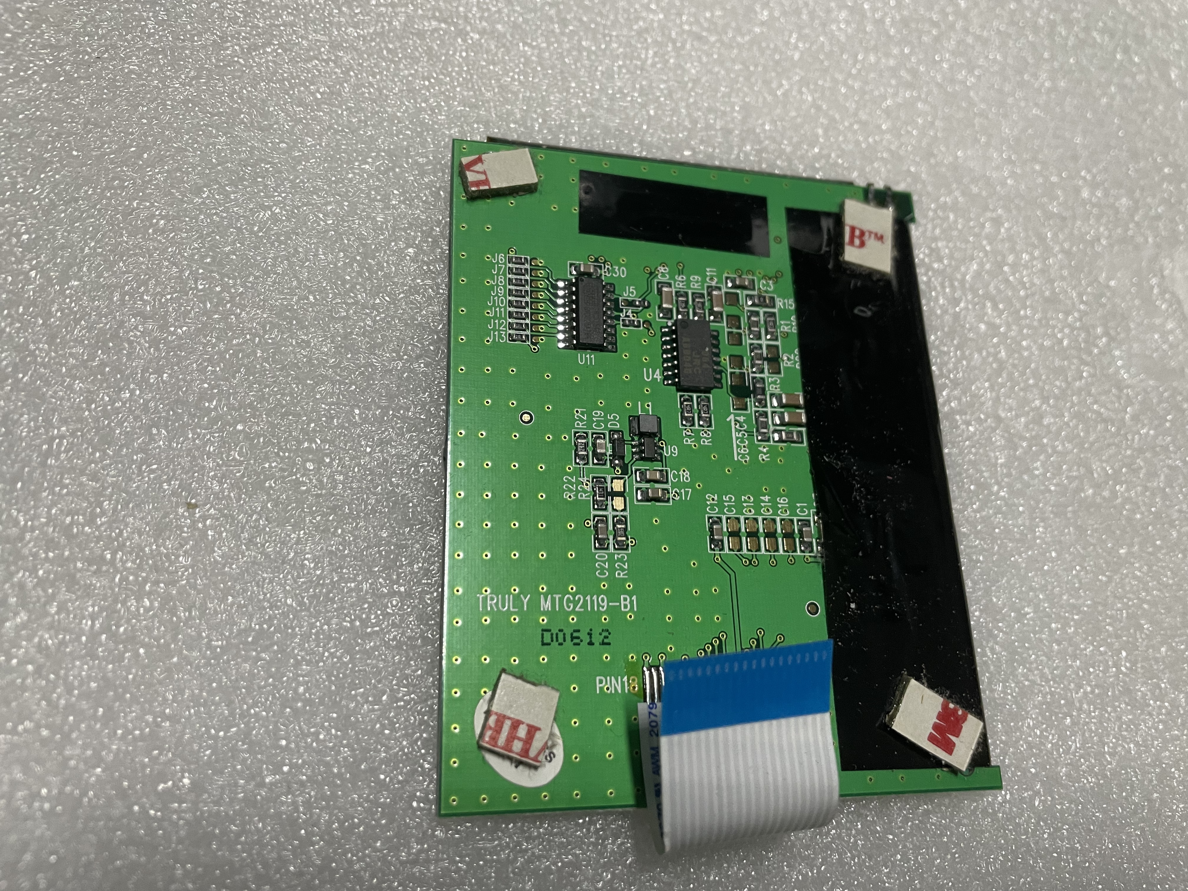 Conjunto de pantalla de máquina Mortara ELI 250 ECG VERDADERAMENTE MTG2119-B1
