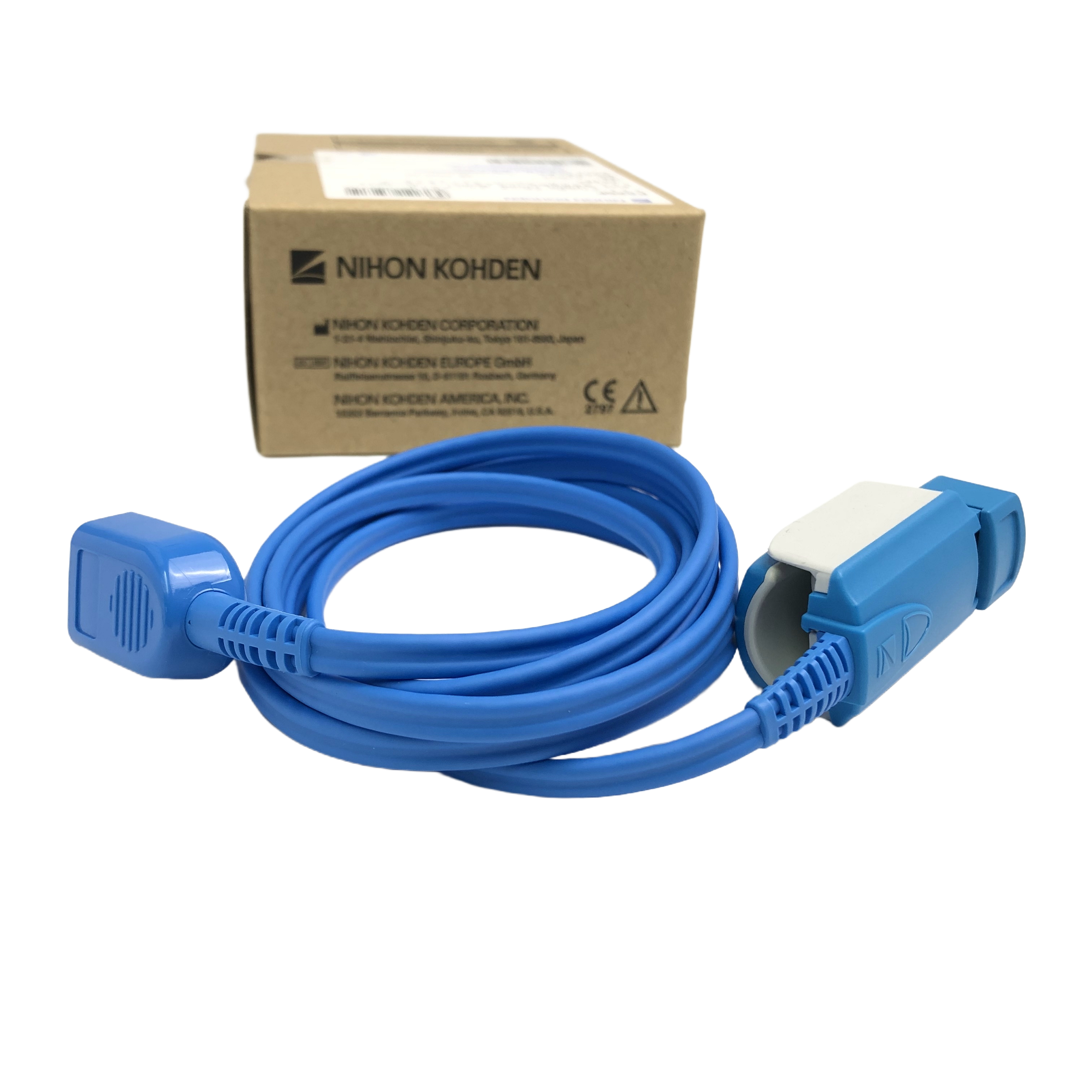 Nihon Kohden TL-201T Sensor SpO2 Clip Dedo Adulto Original Nuevo
