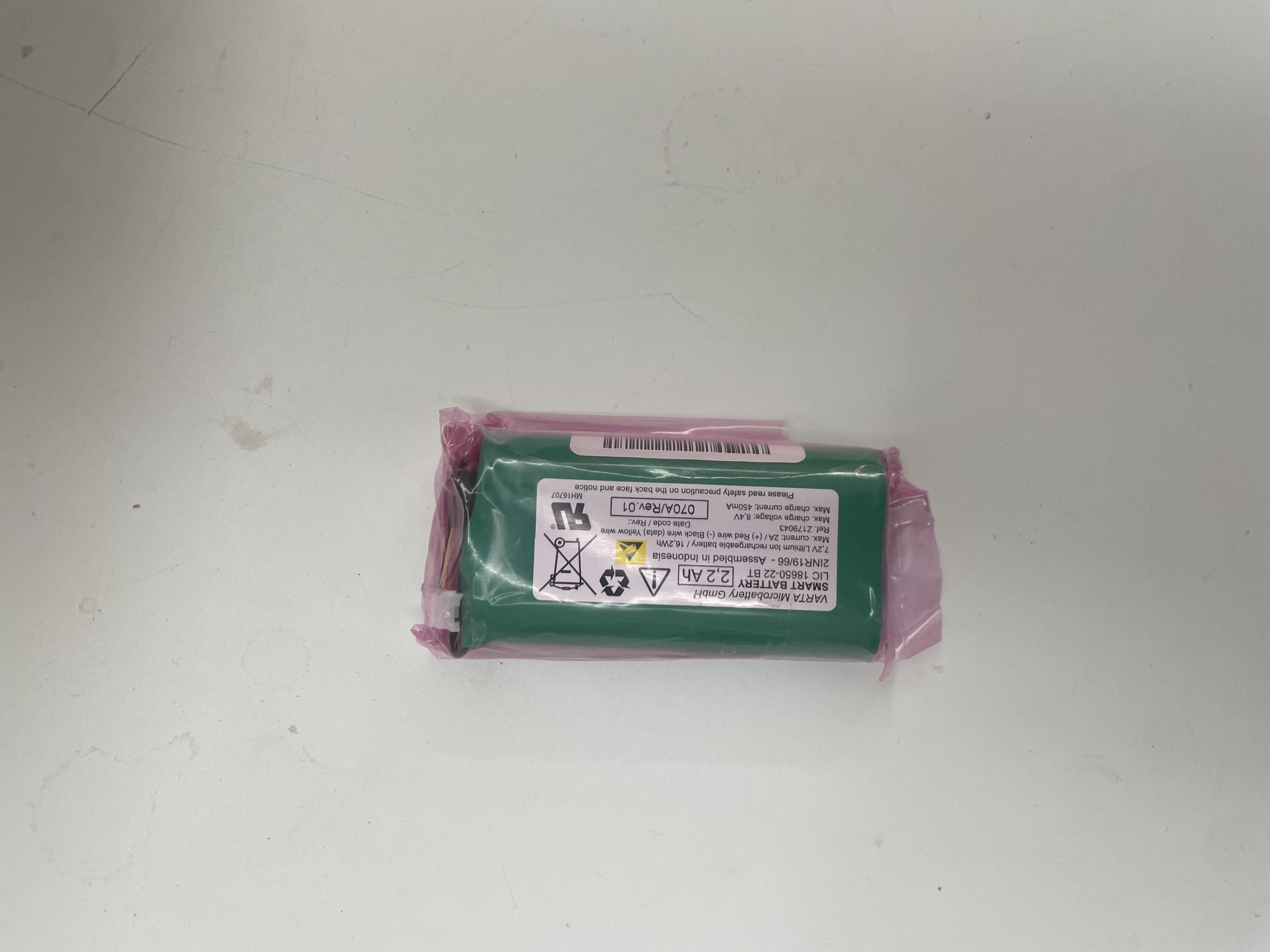 Nuevo LIC 18650-22BT Smart 7,2V batería recargable de litio 2