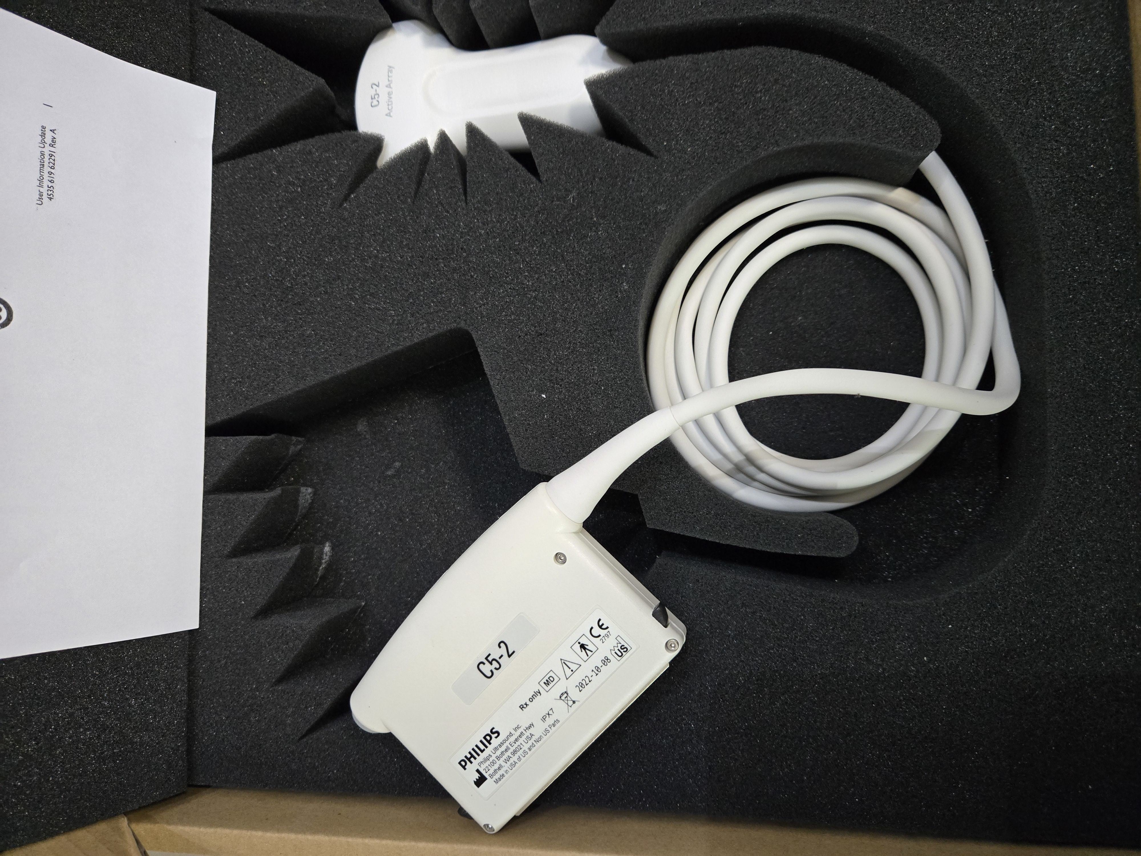 Philips C5-2 Active Array Probe New Original for Clearvue 350 Ultrasound Machine