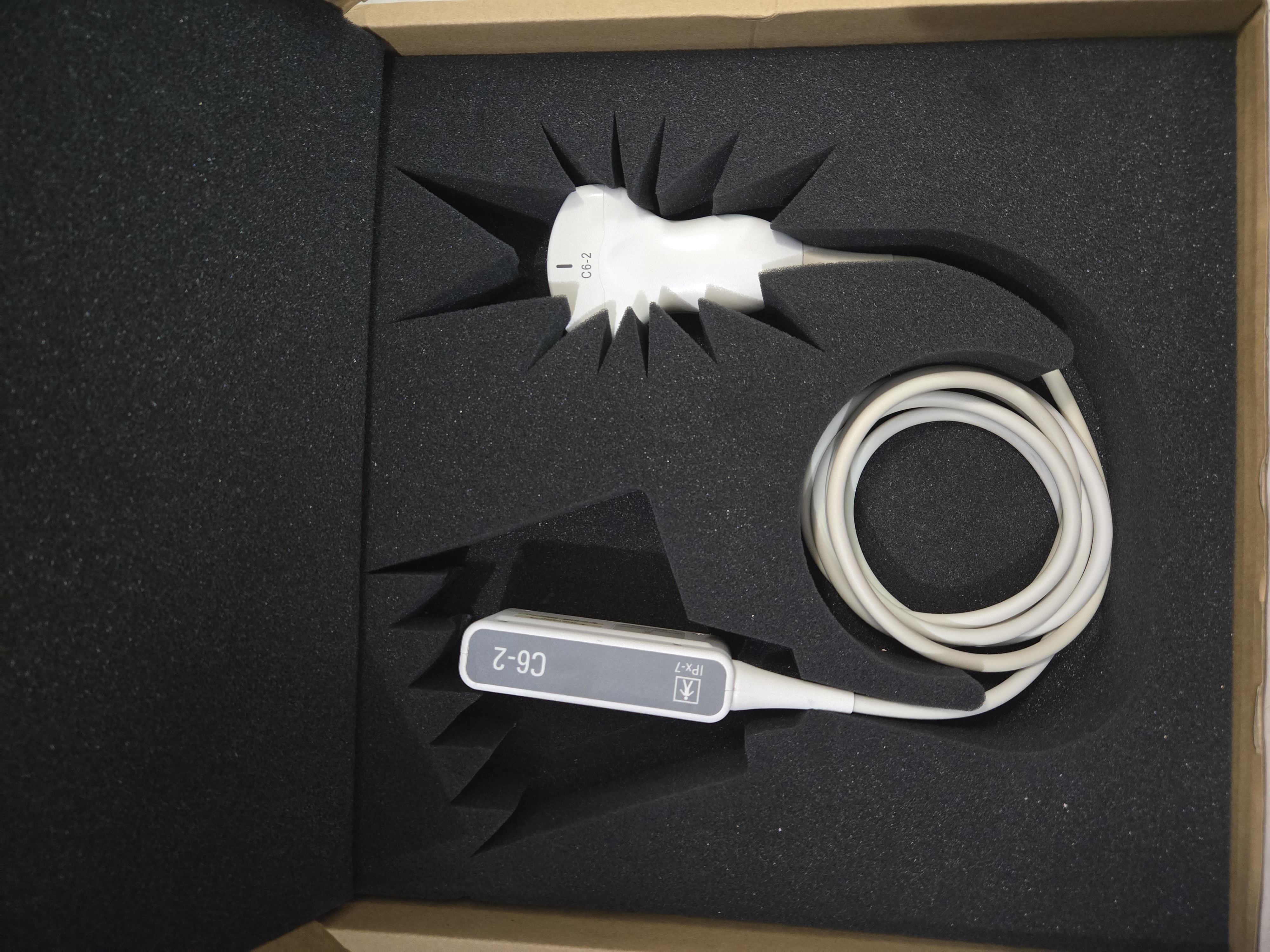 Philips C6-2 Convex Array Ultrasound Transducer Probe Used