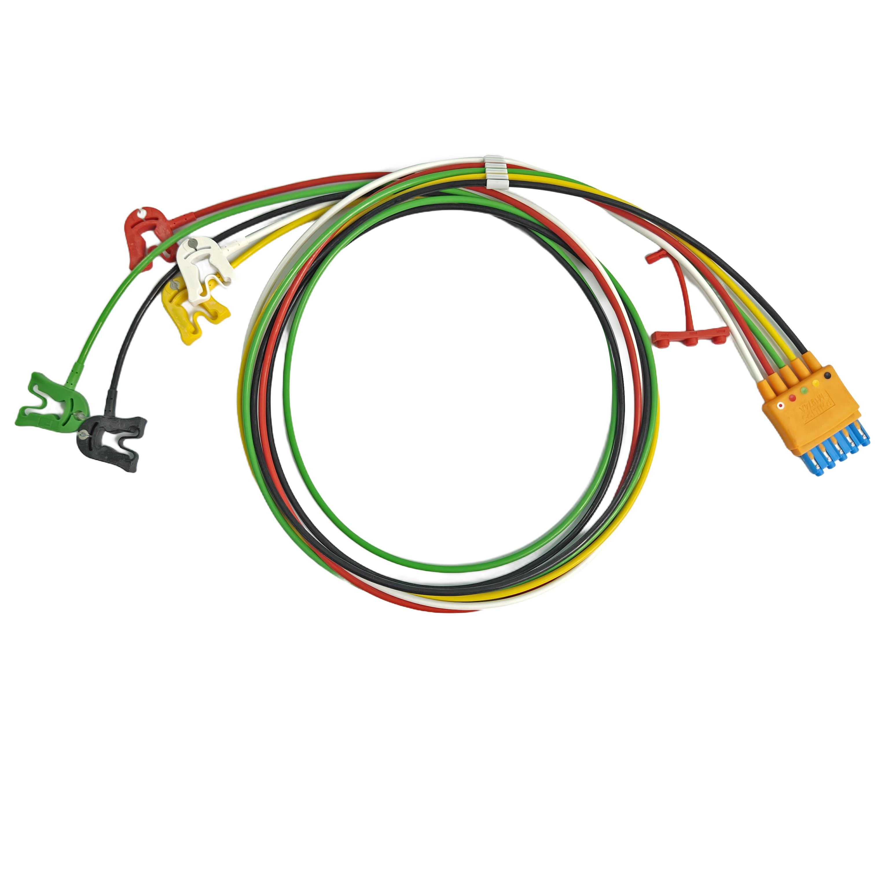 Philips M1974A ECGEKG 5-Plumbum Set Grabber IEC ATAU 989803125871