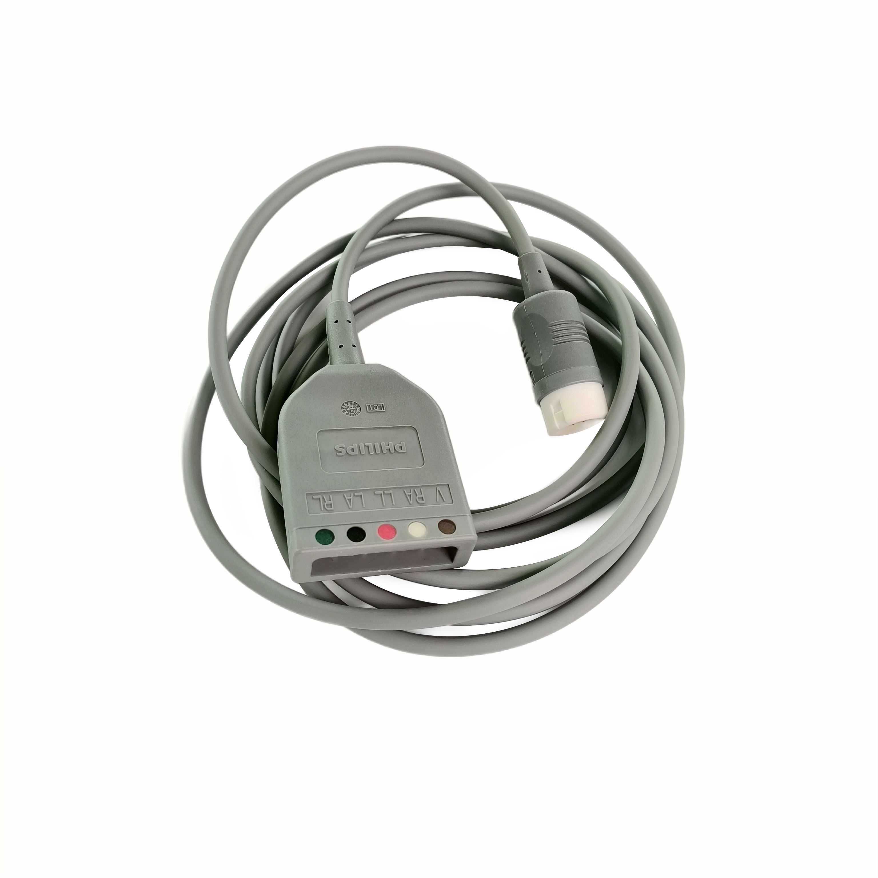 Philips Efficia Kabel Batang ECG 35 Boleh Digunakan Semula AAMI IEC 989803160641 Baharu Asal