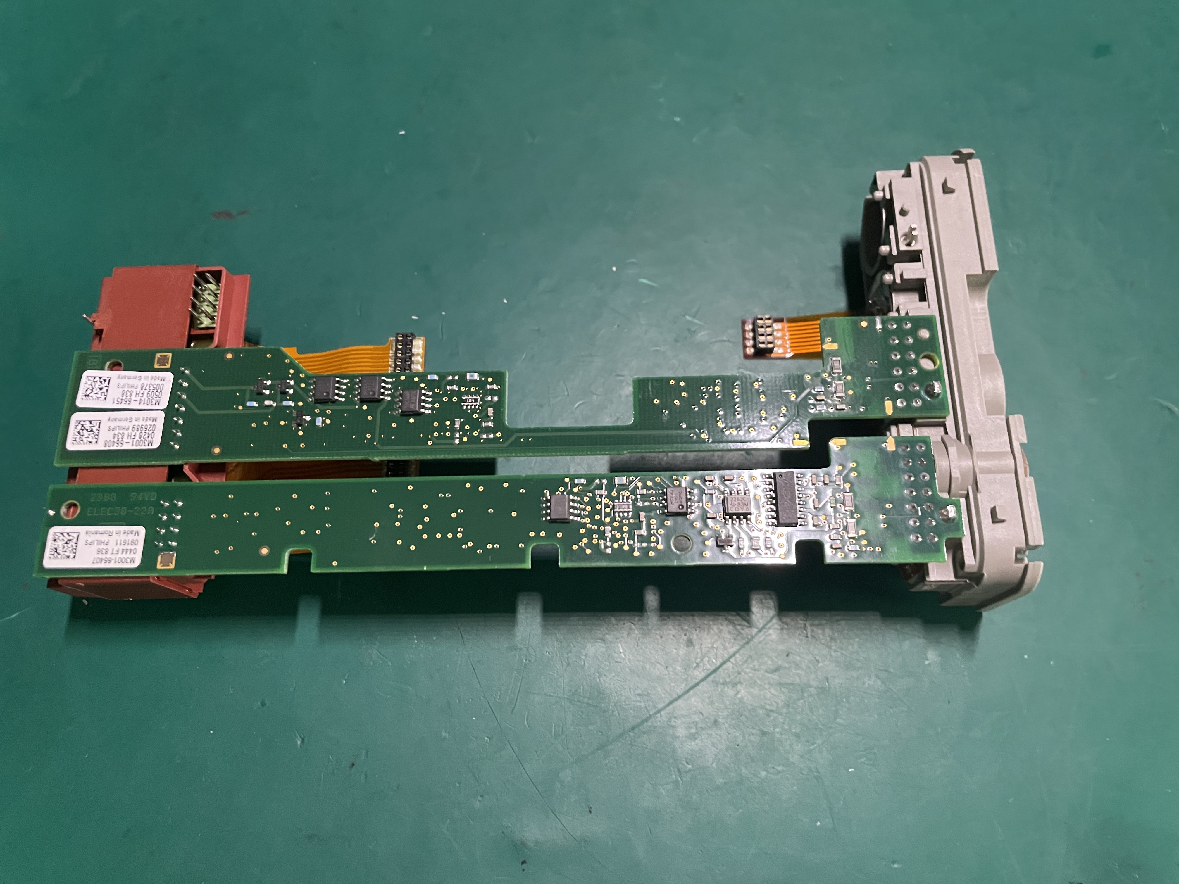 Conjunto de módulo de temperatura y presión arterial Philips M3014A M3001-66407, 66408 M3014-66451