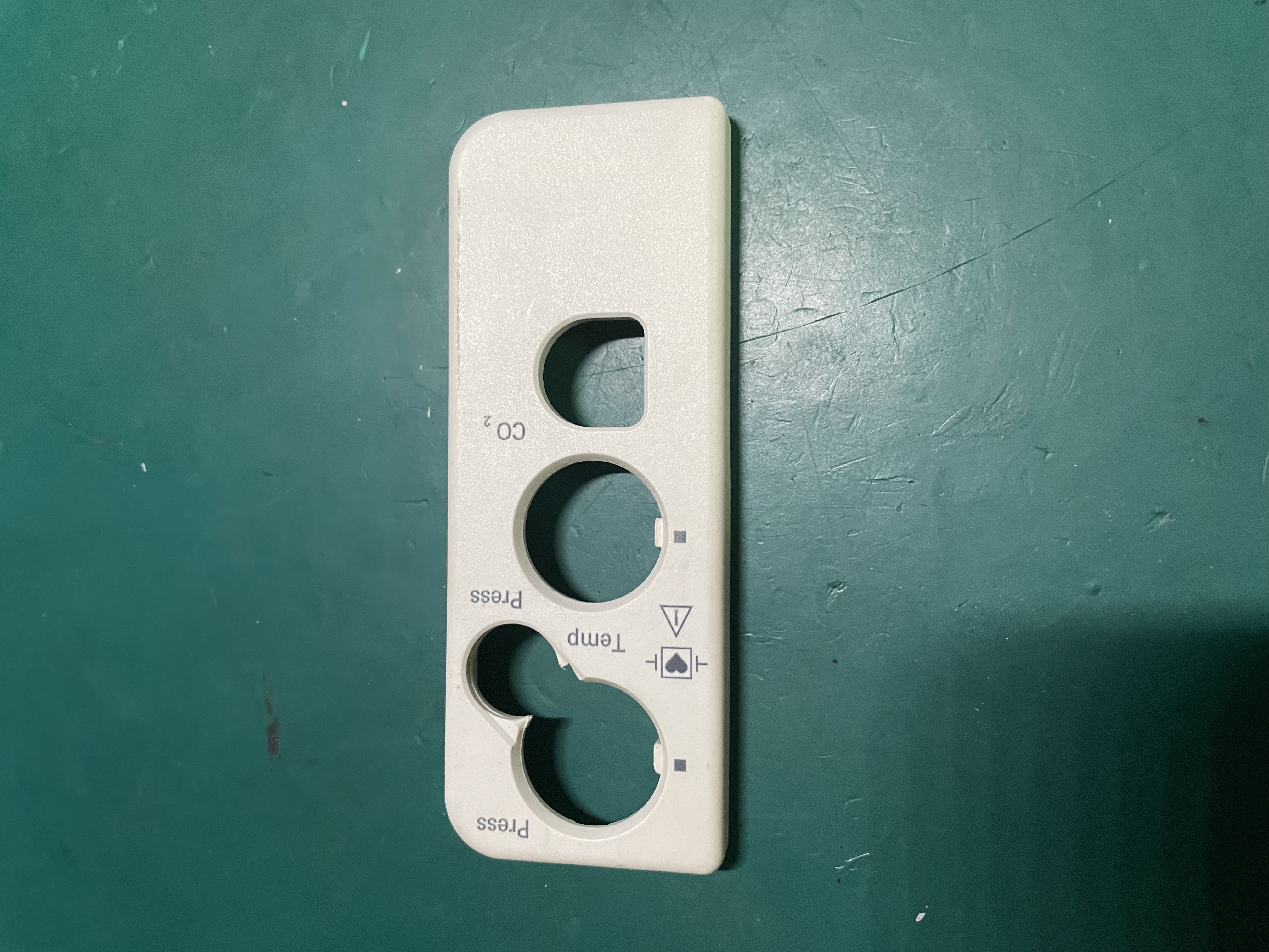 Philips M3014A parameter panel (side panel)