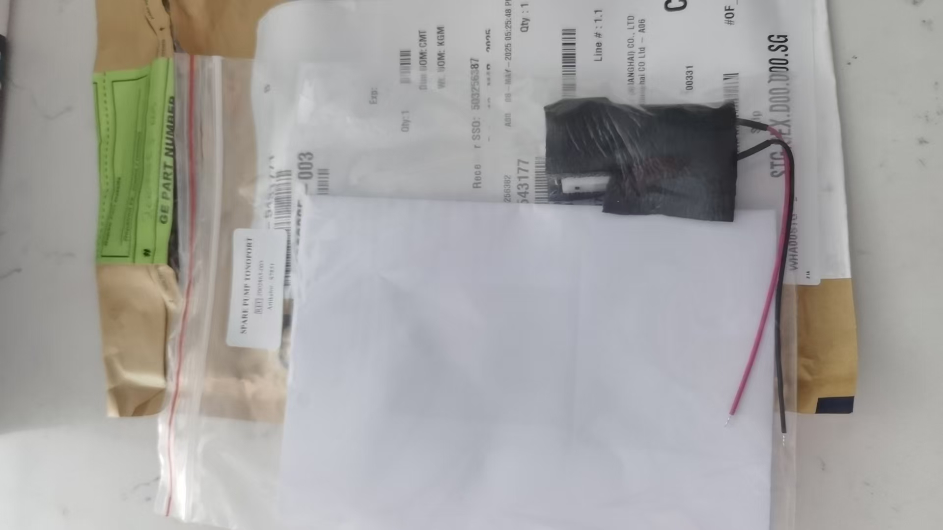 GE pump for tonoport 2002865-003 Original New