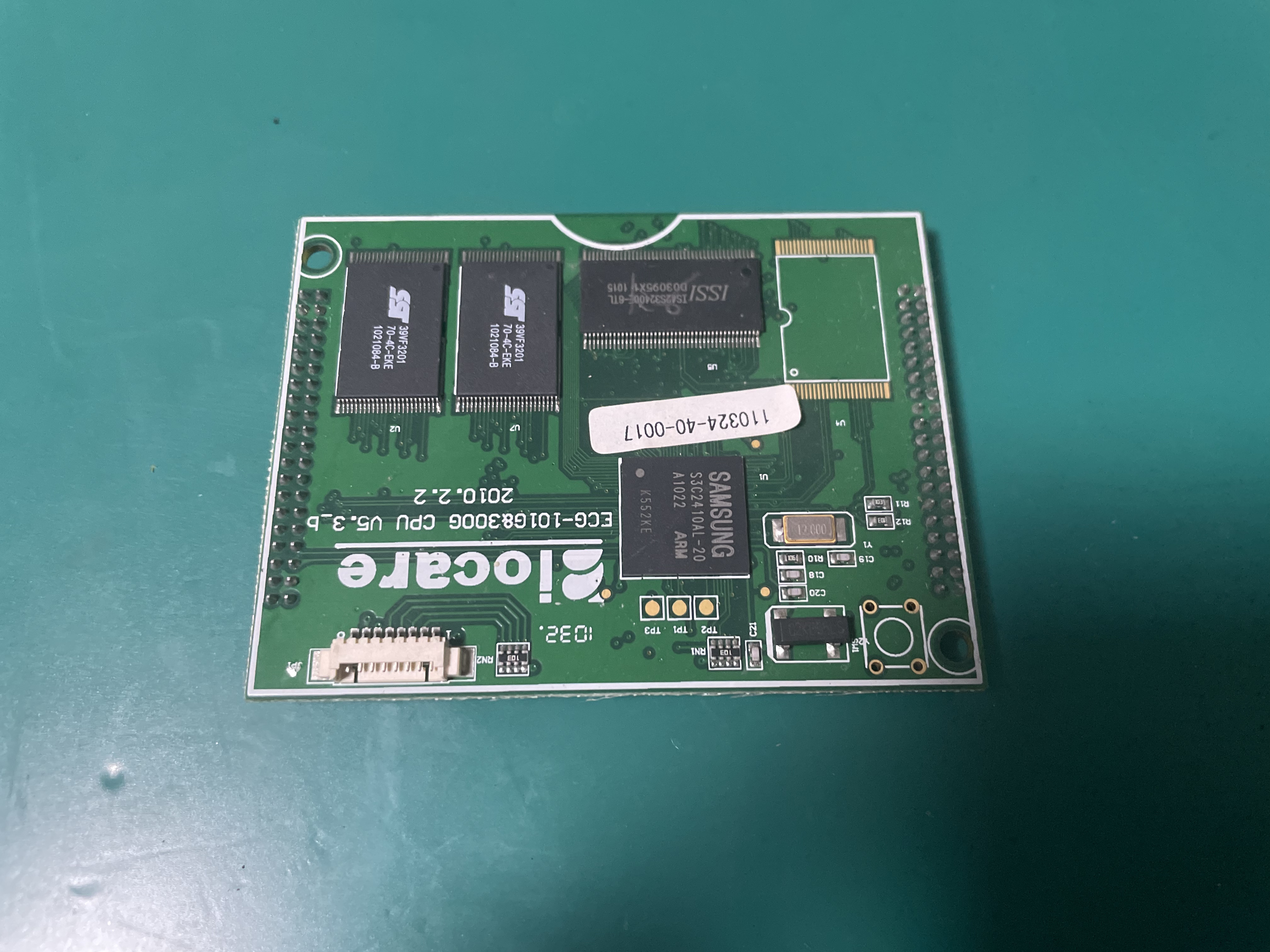 Biocare ECG -300G ซีพียูเครื่อง ECG 110324 -40 -0017 V5.3_B2010.2.2 ECG-101GB300G