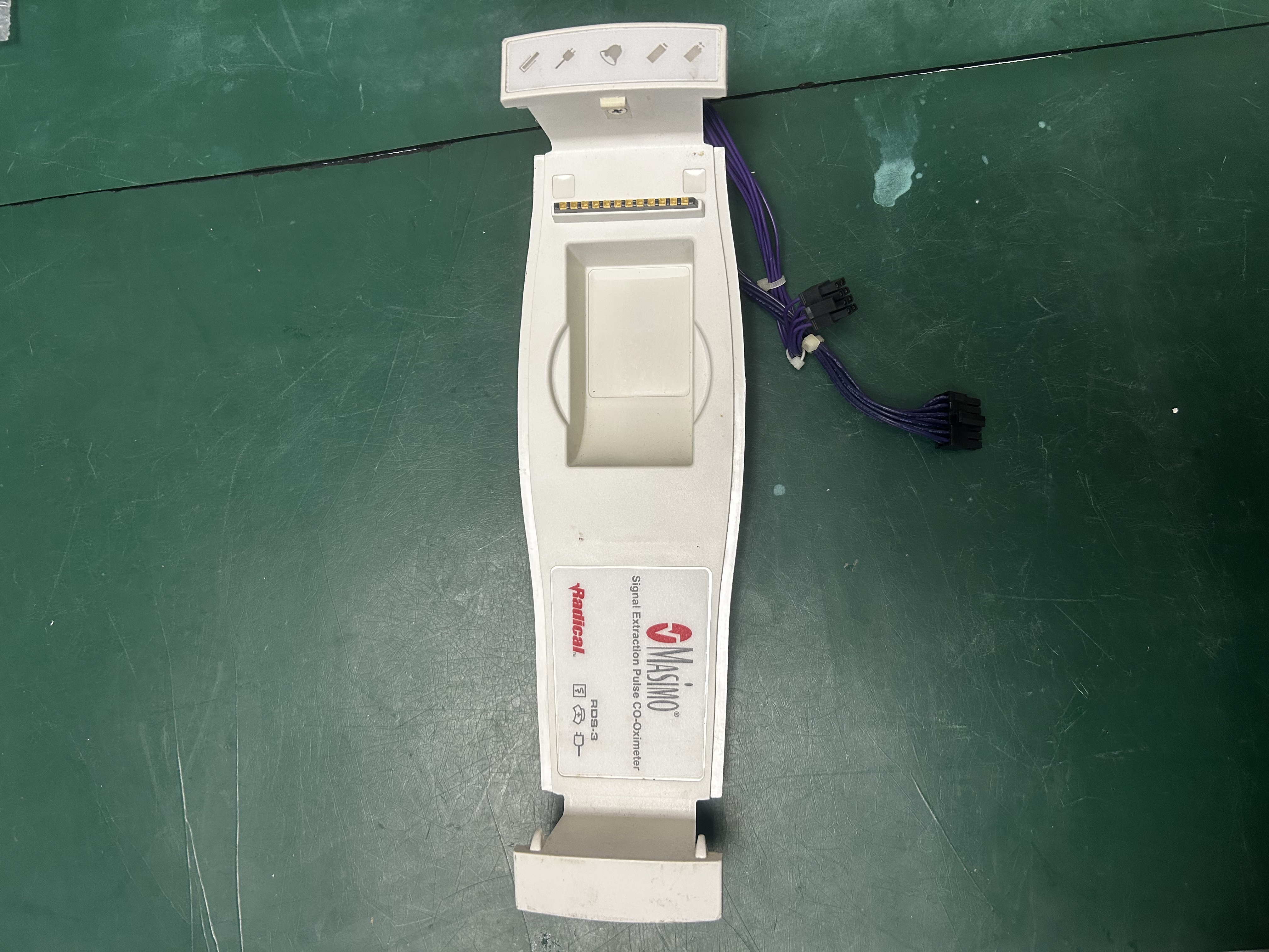 ฐาน Masimo Radical 7 + แผงไฟแสดงสถานะ + สายไฟ AC