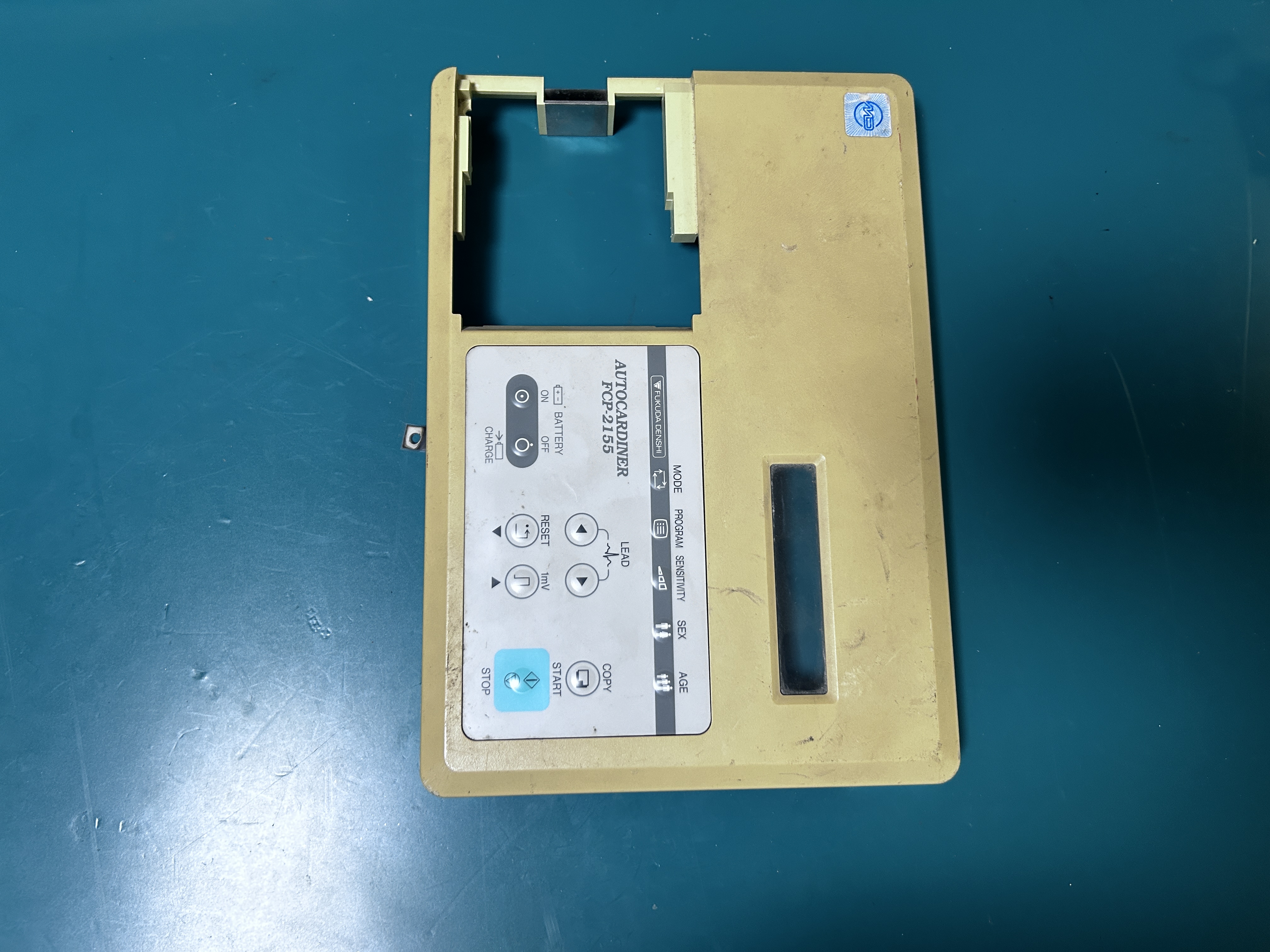 เครื่องตรวจคลื่นไฟฟ้าหัวใจ Fukuda FCP -2155 ฝาครอบด้านบน 3 -39 -4