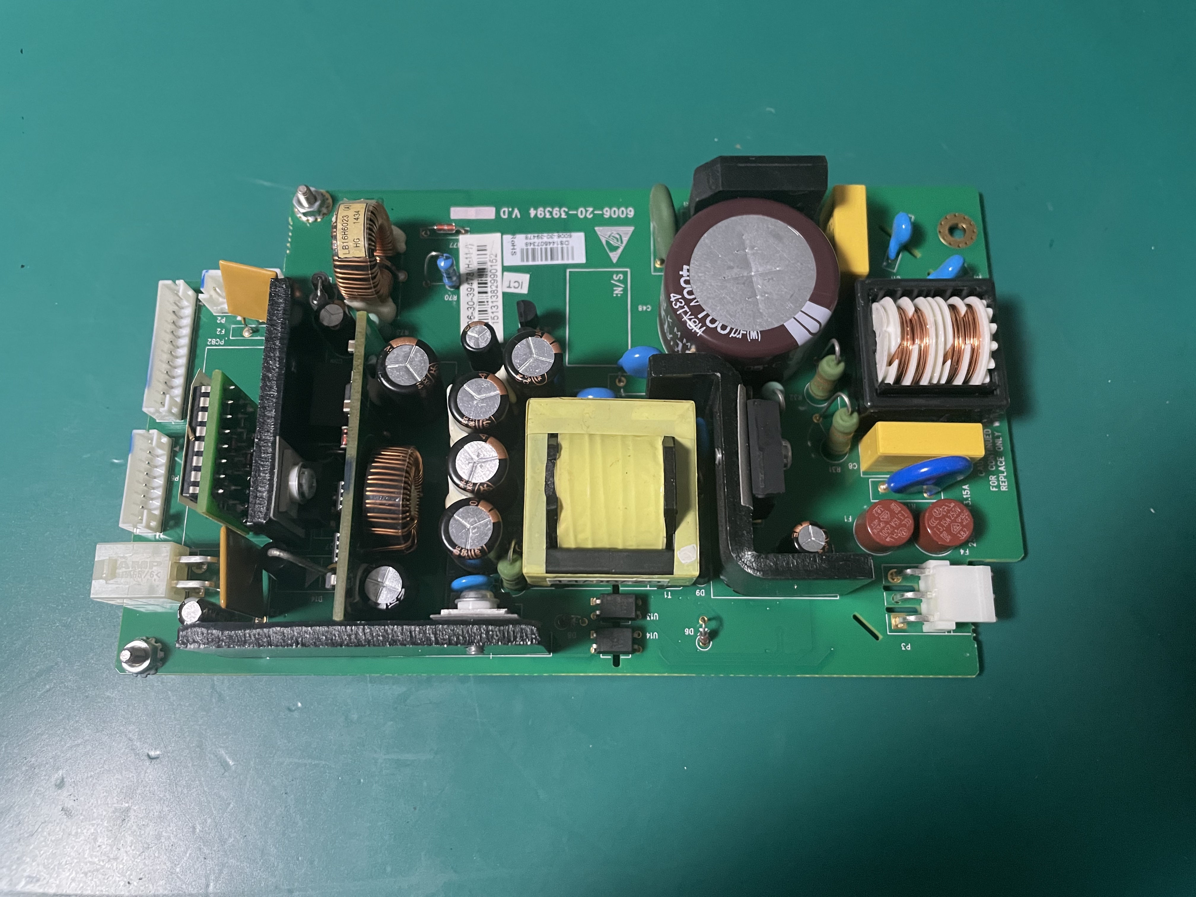 Mindray VS-800 Monitor Power Board 6006-30-39478 6006-20-39394