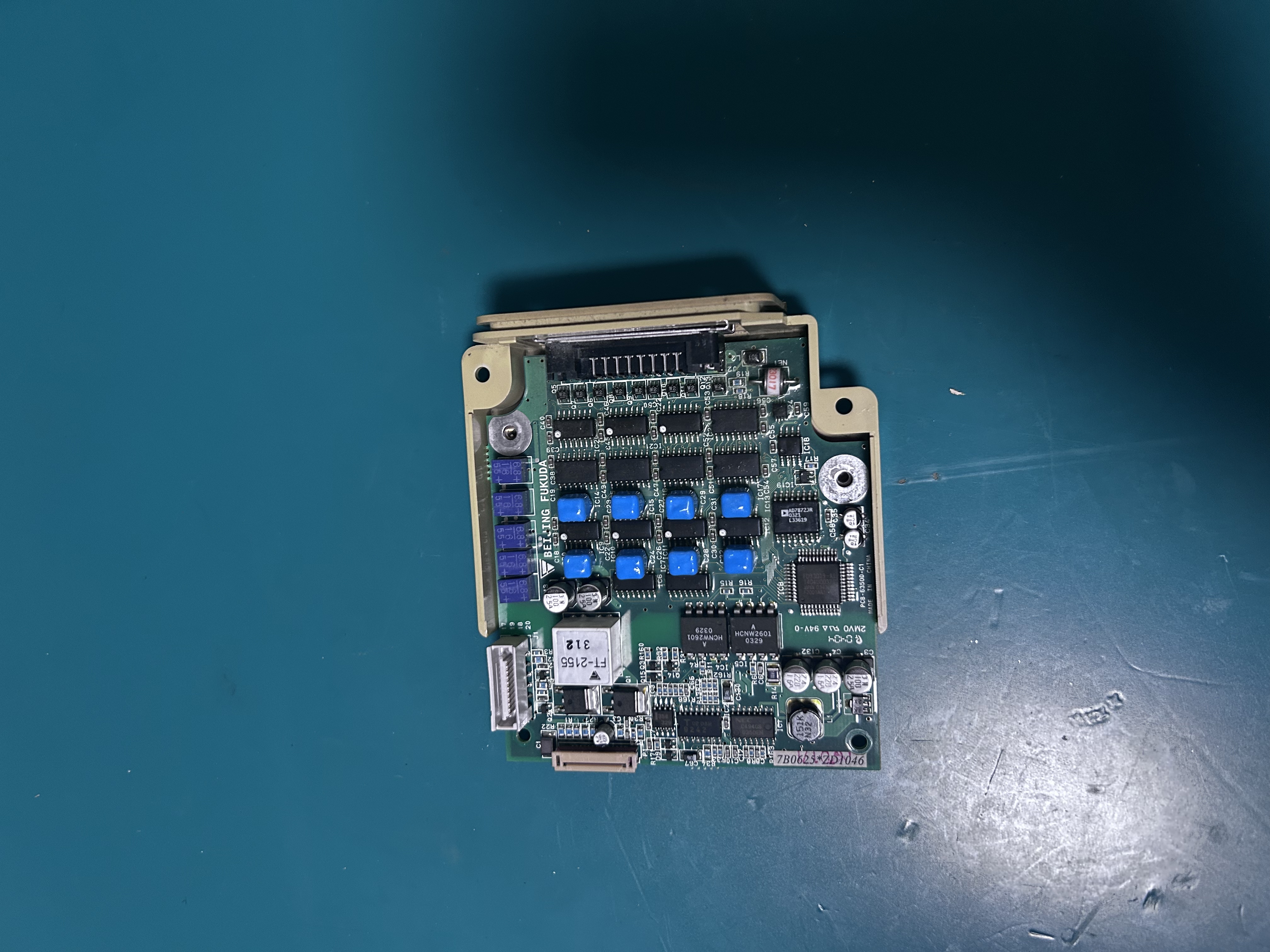 Fukuda CardioMax FX-3010 electrocardiógrafo placa ECG PCB-6350D-C1