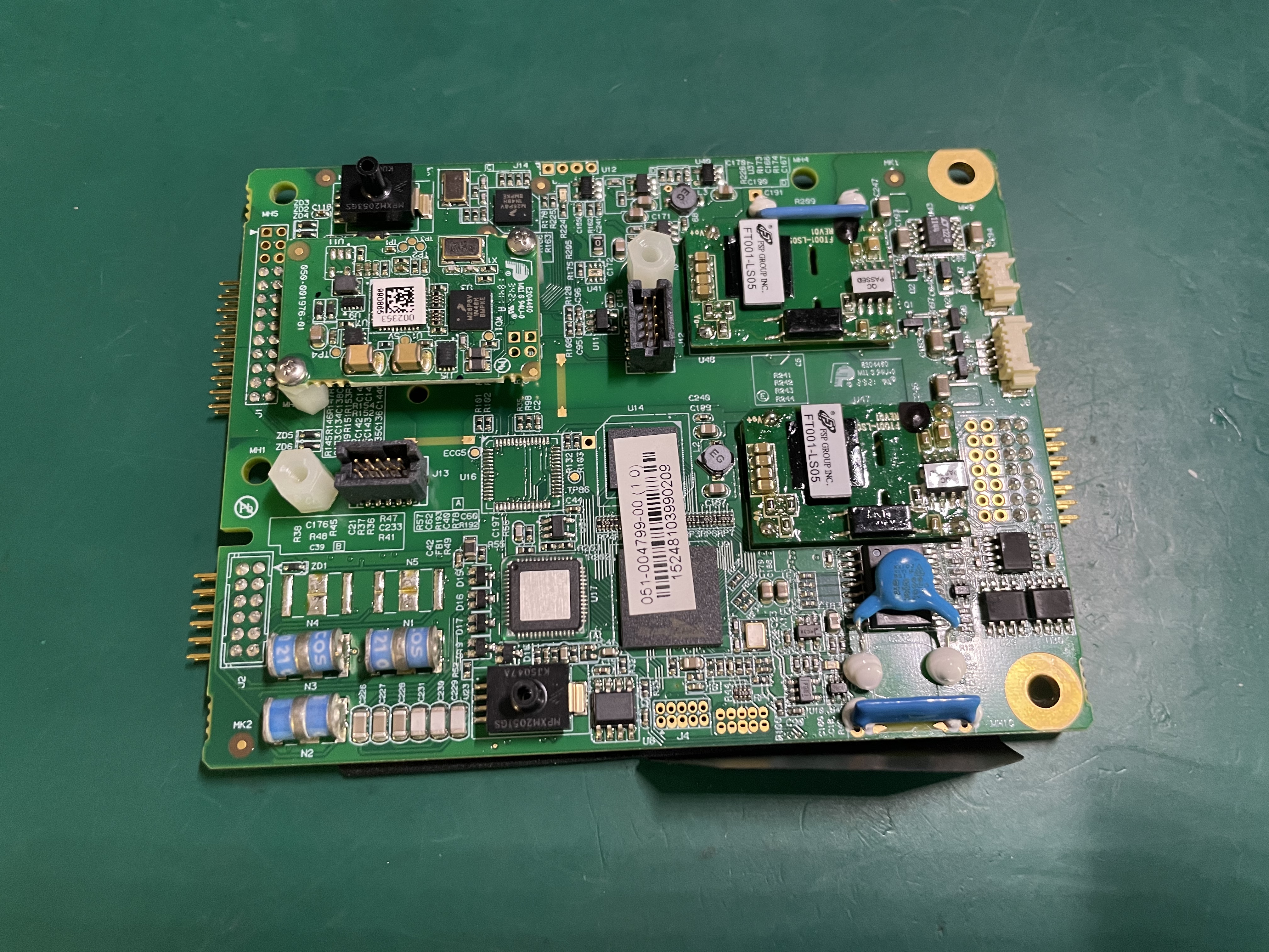 Mindray N1 monitor parameter board including blood oxygen board 050-002325-03 050-002328-00