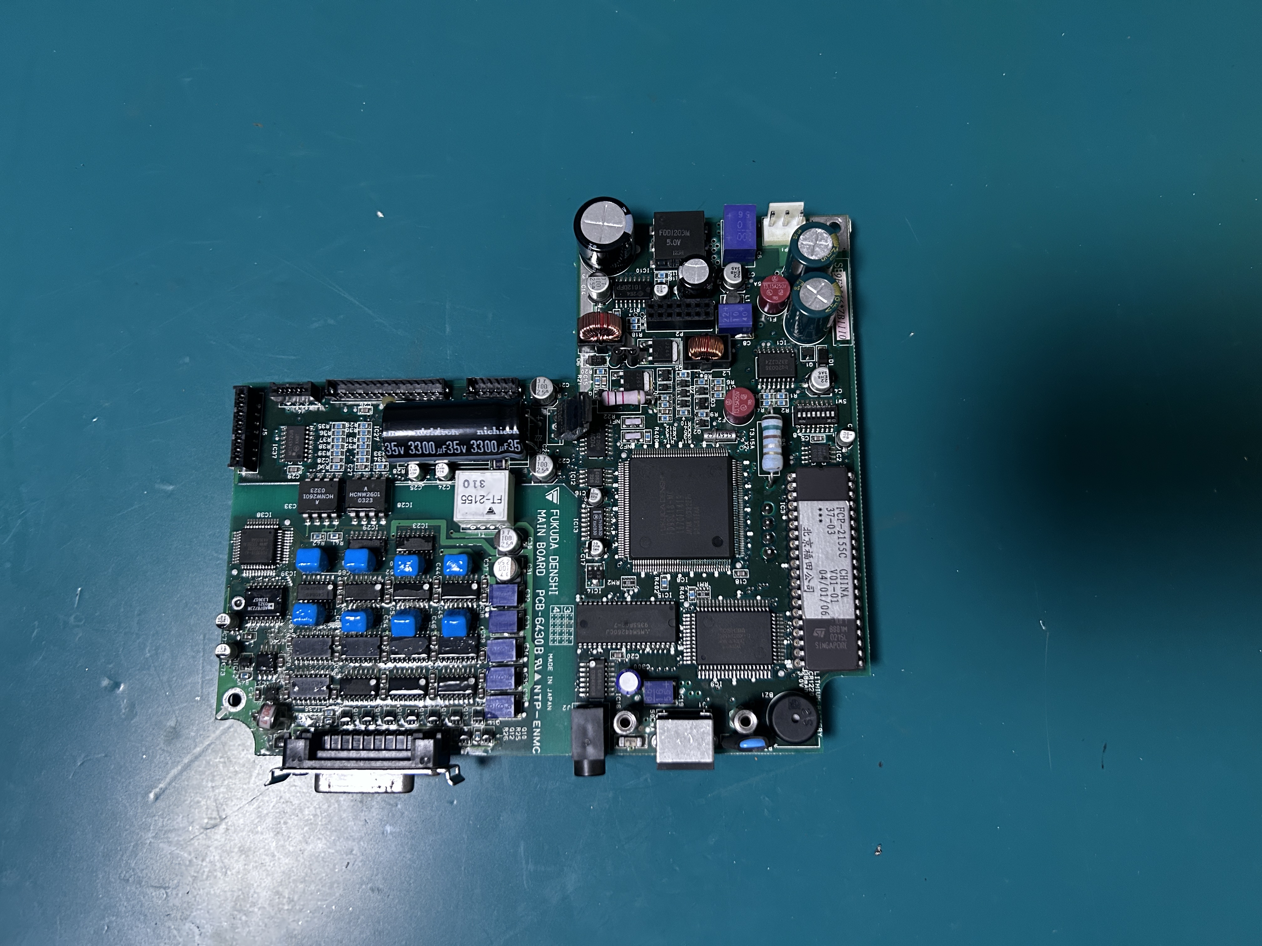 Fukuda FCP-2155 electrocardiograph Motherboard PCB-6430B