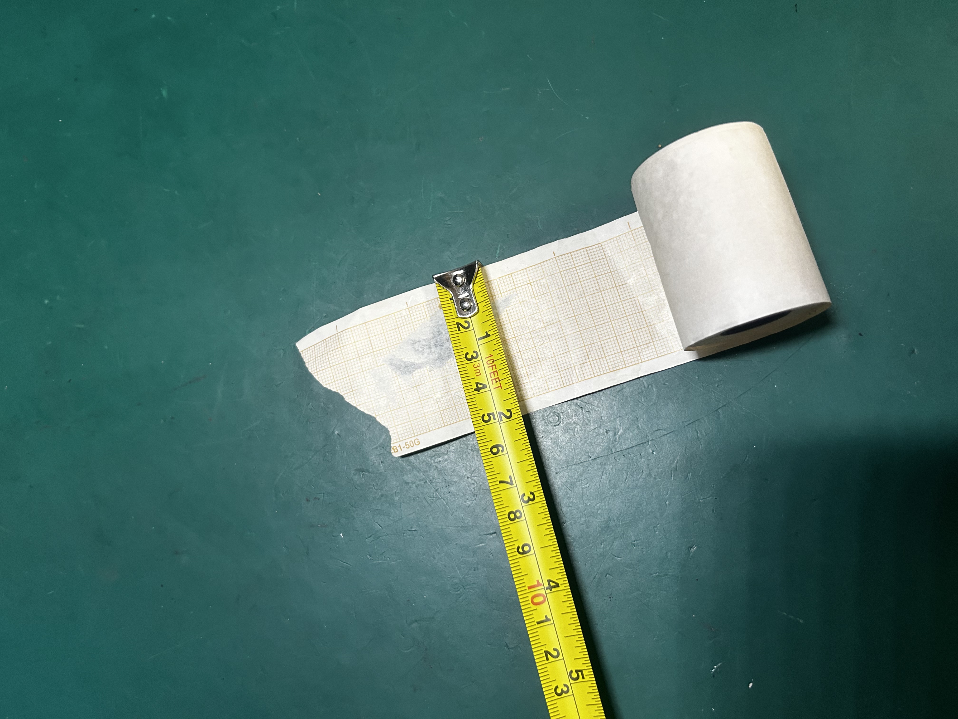 Kertas cetakan elektrokardiograf Nihon Kohden ECG-6951E 5CM