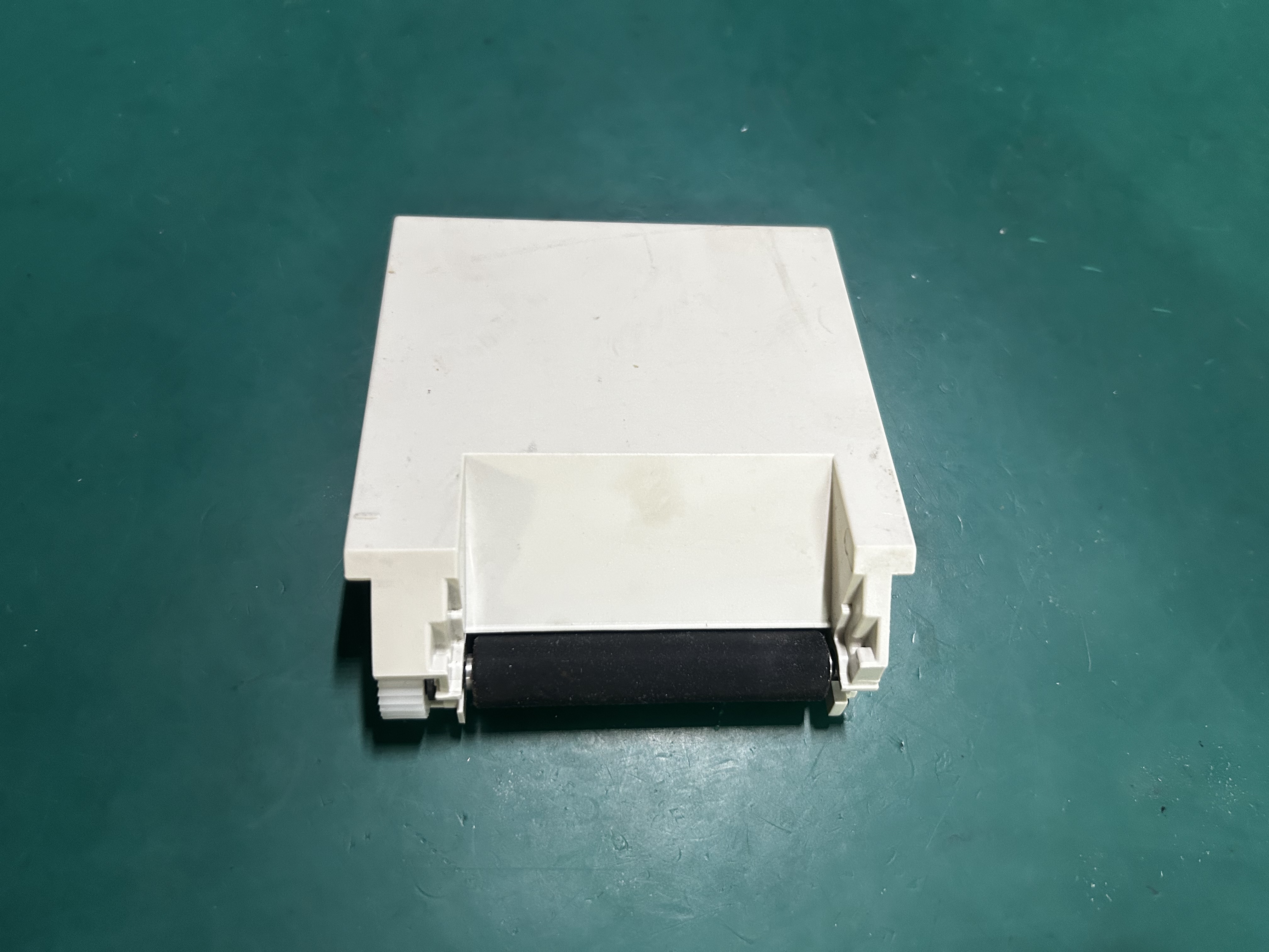 Nihon Kohden ECG-6951E electrocardiograph printer cover with roller