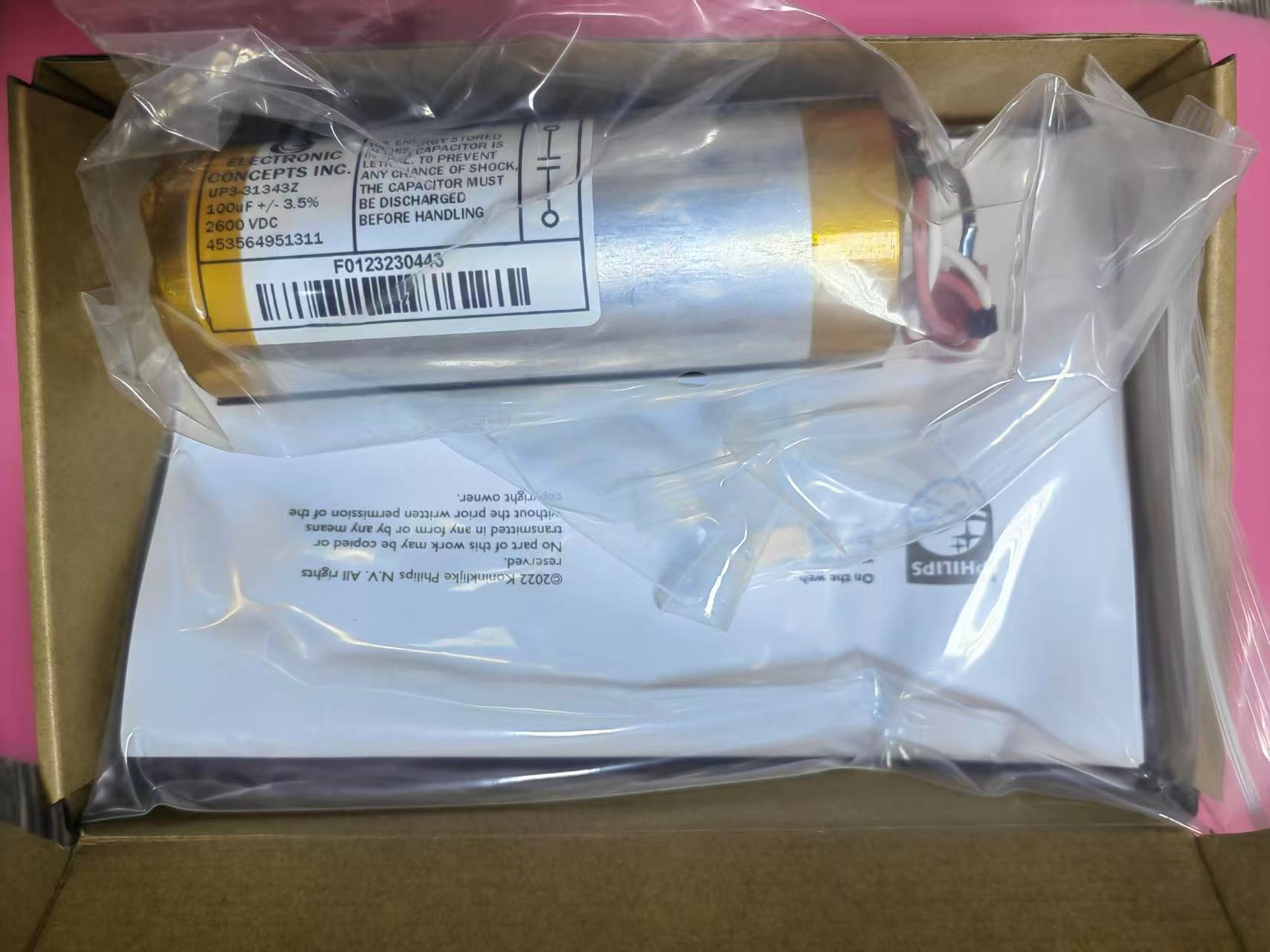 Kapasitor Philips XL+ asal baharu