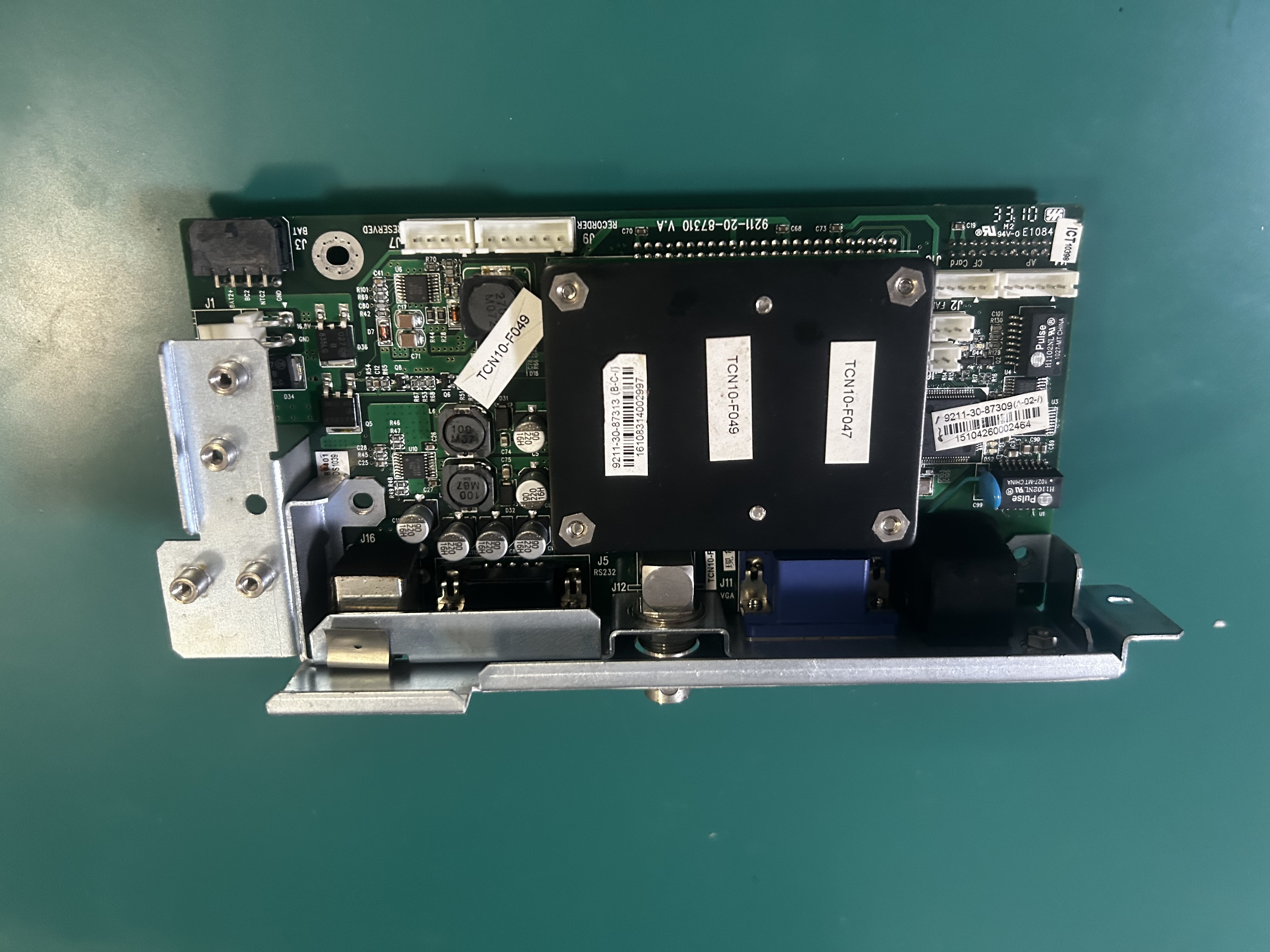 Mindray IPM-9800 monitor power management board includes VGA network card USB 9211-30-87313 9211-30-87309