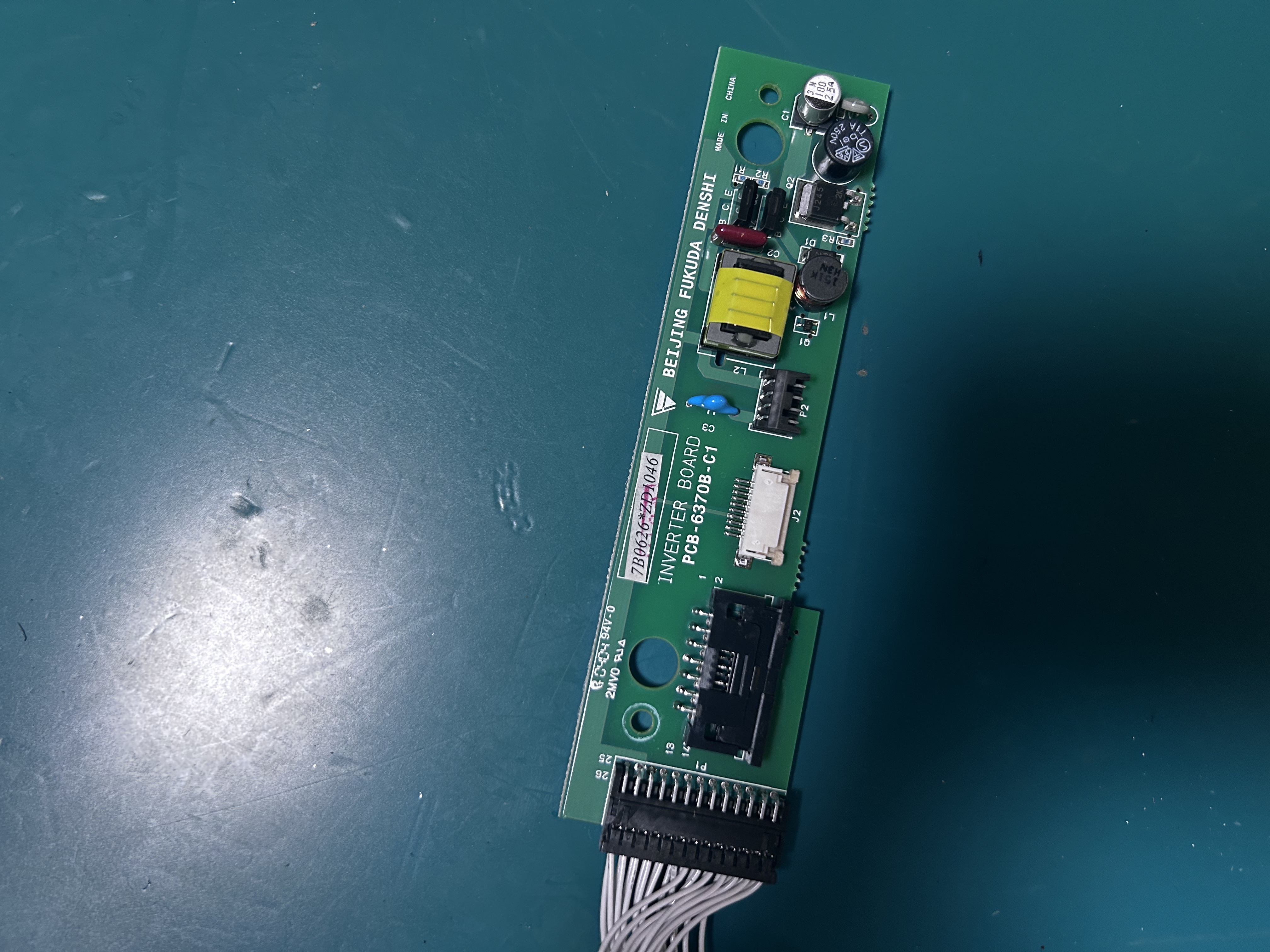 Fukuda CardioMax FX -3010 electrocardiograph Keyboard PCB -6370B-C1