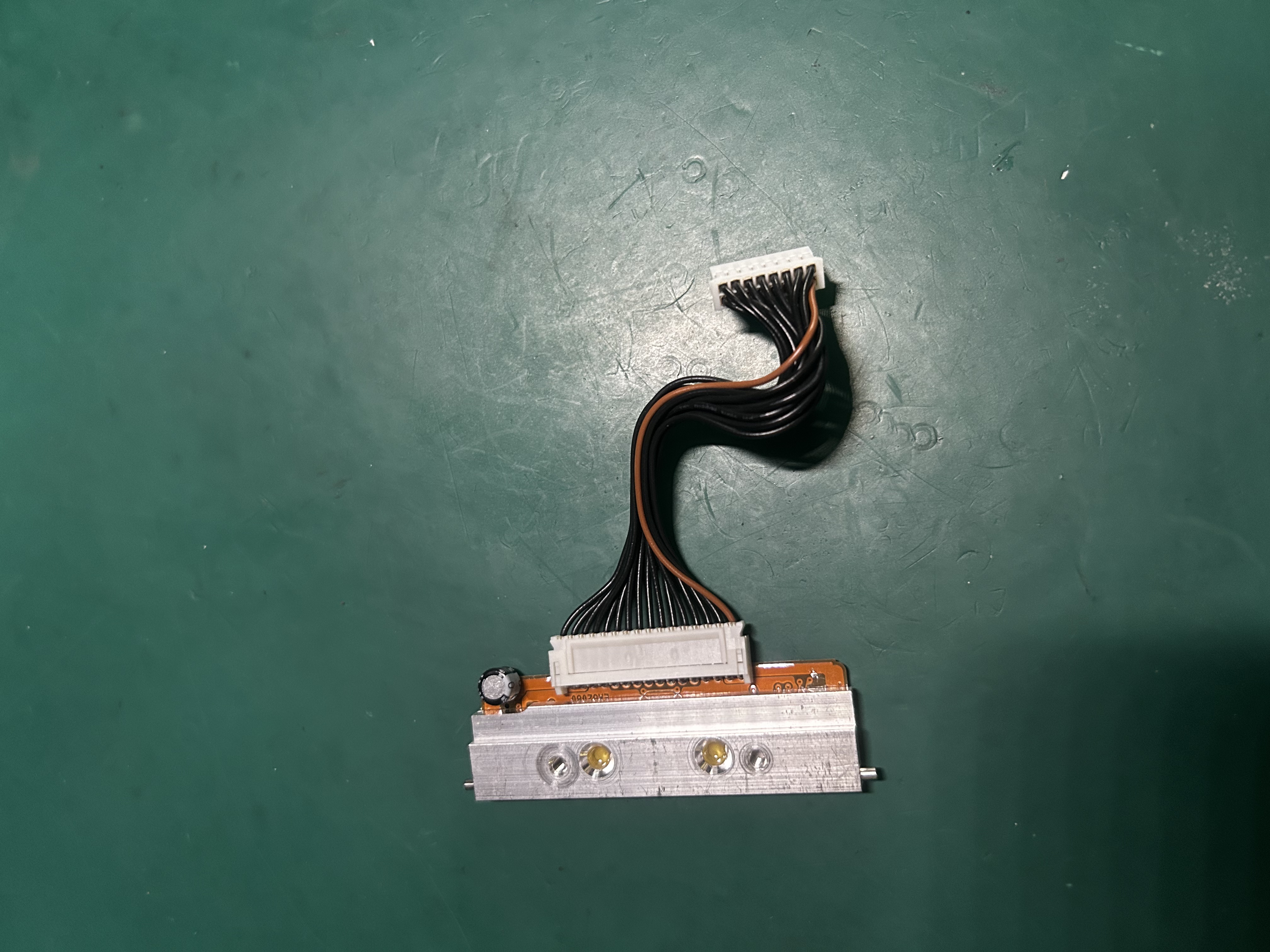 Kepala cetakan elektrokardiograf Nihon Kohden ECG-6951E YGN2 97-00151 + pendawaian