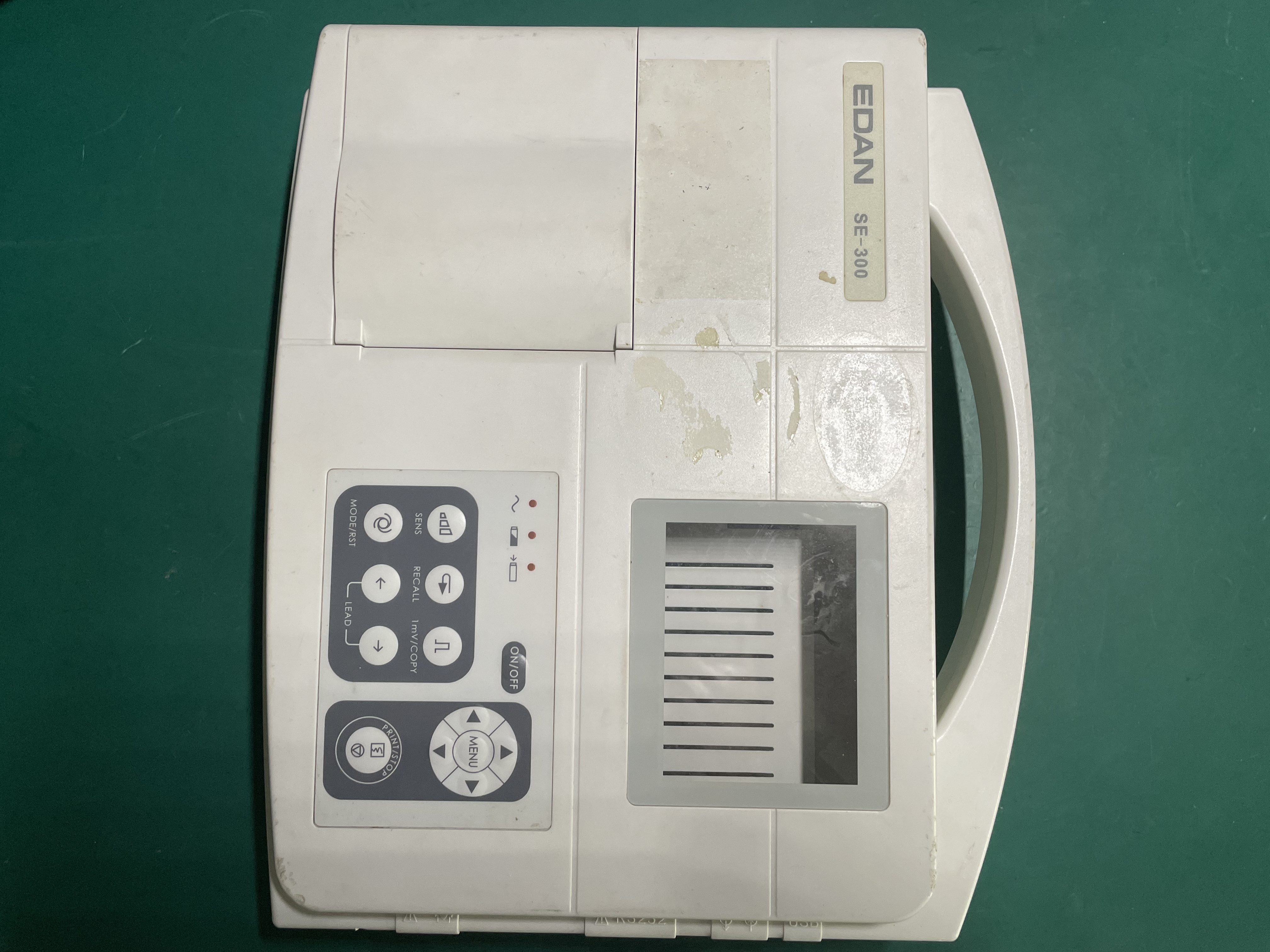 Edan SE-300 SE-300B Mesin ECG perumahan lengkap dengan penutup bercetak