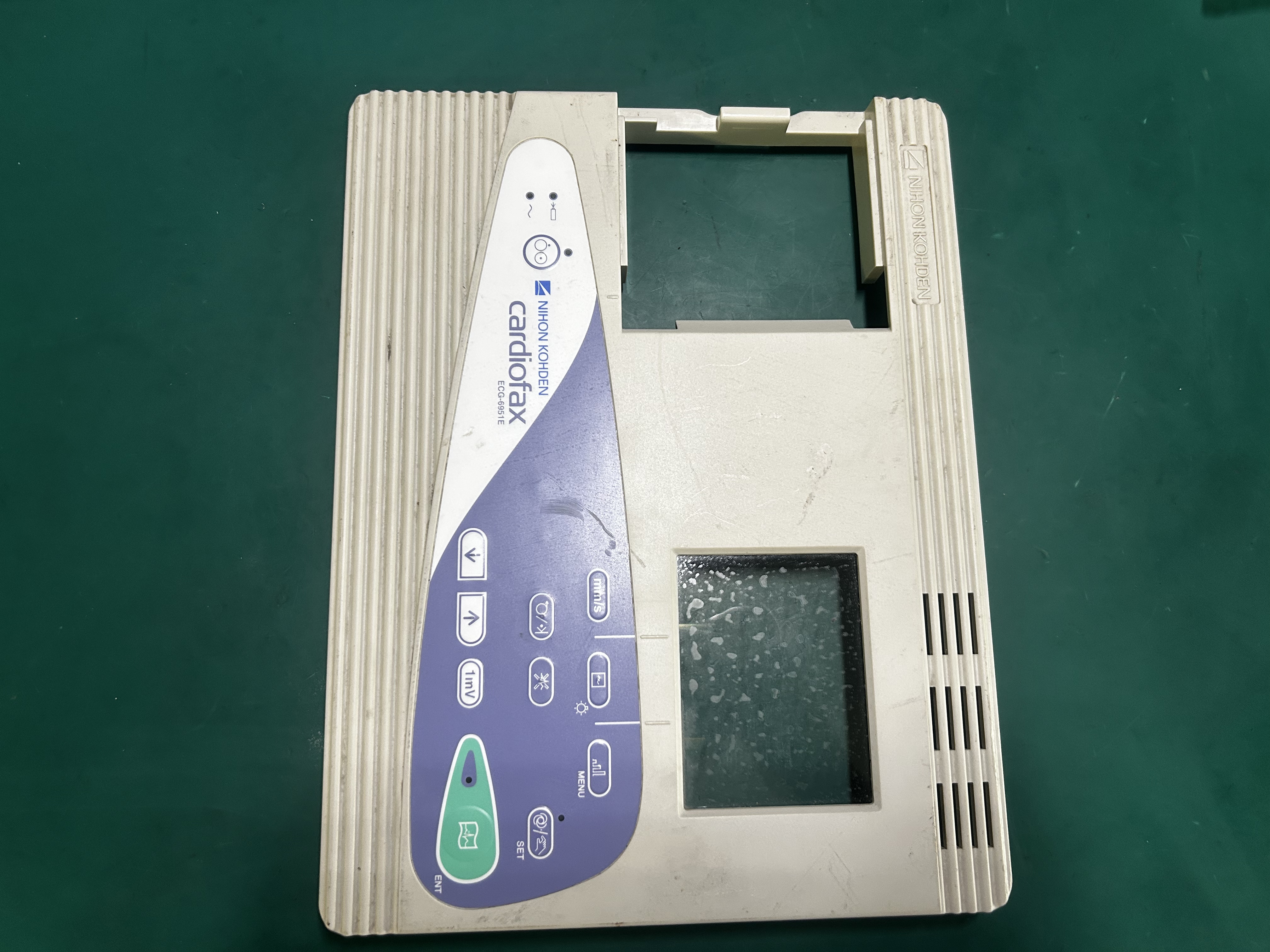 Nihon Kohden ECG-6951E electrocardiograph front case