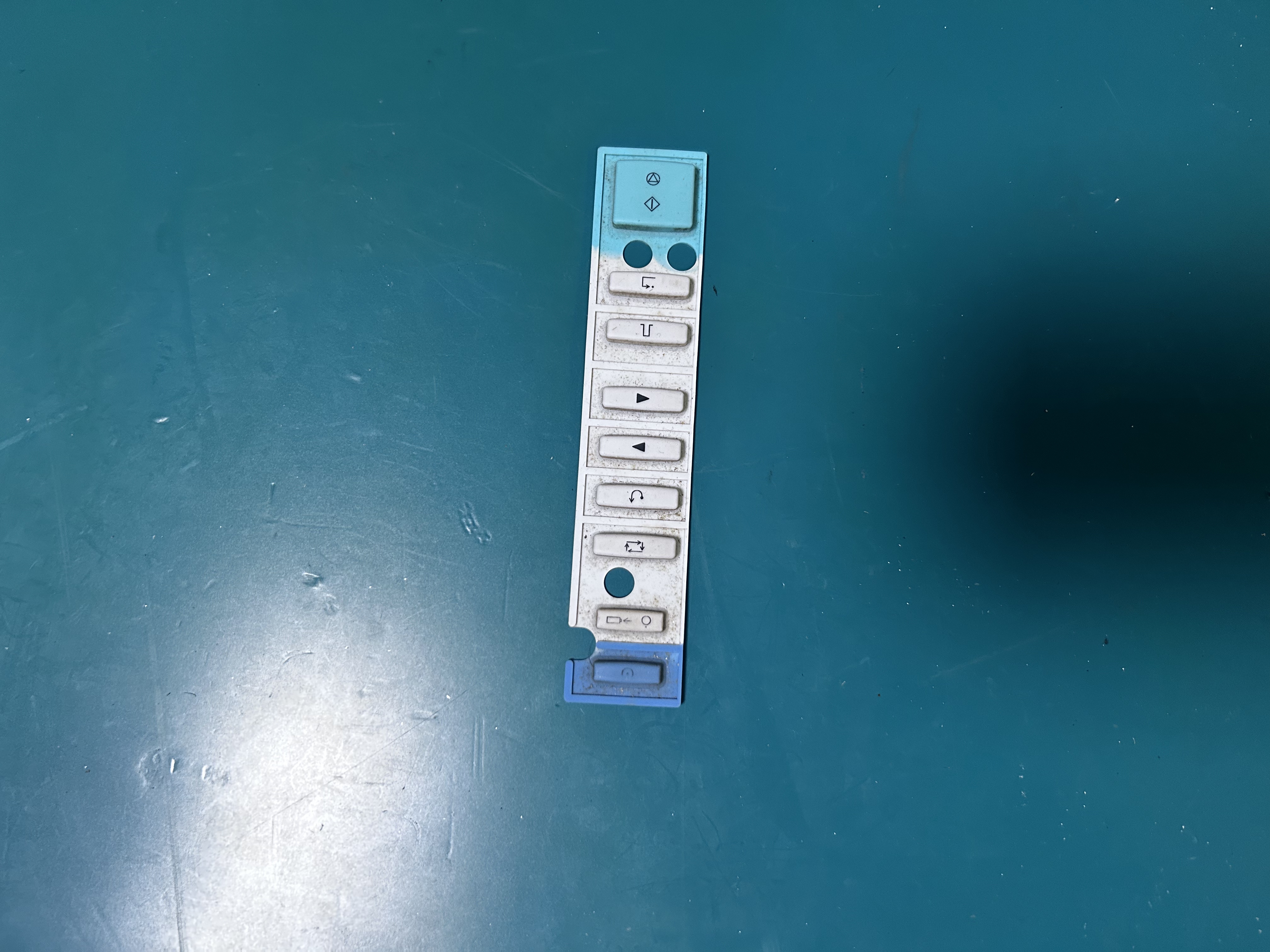 Fukuda CardioMax FX-3010 electrocardiograph key membrane