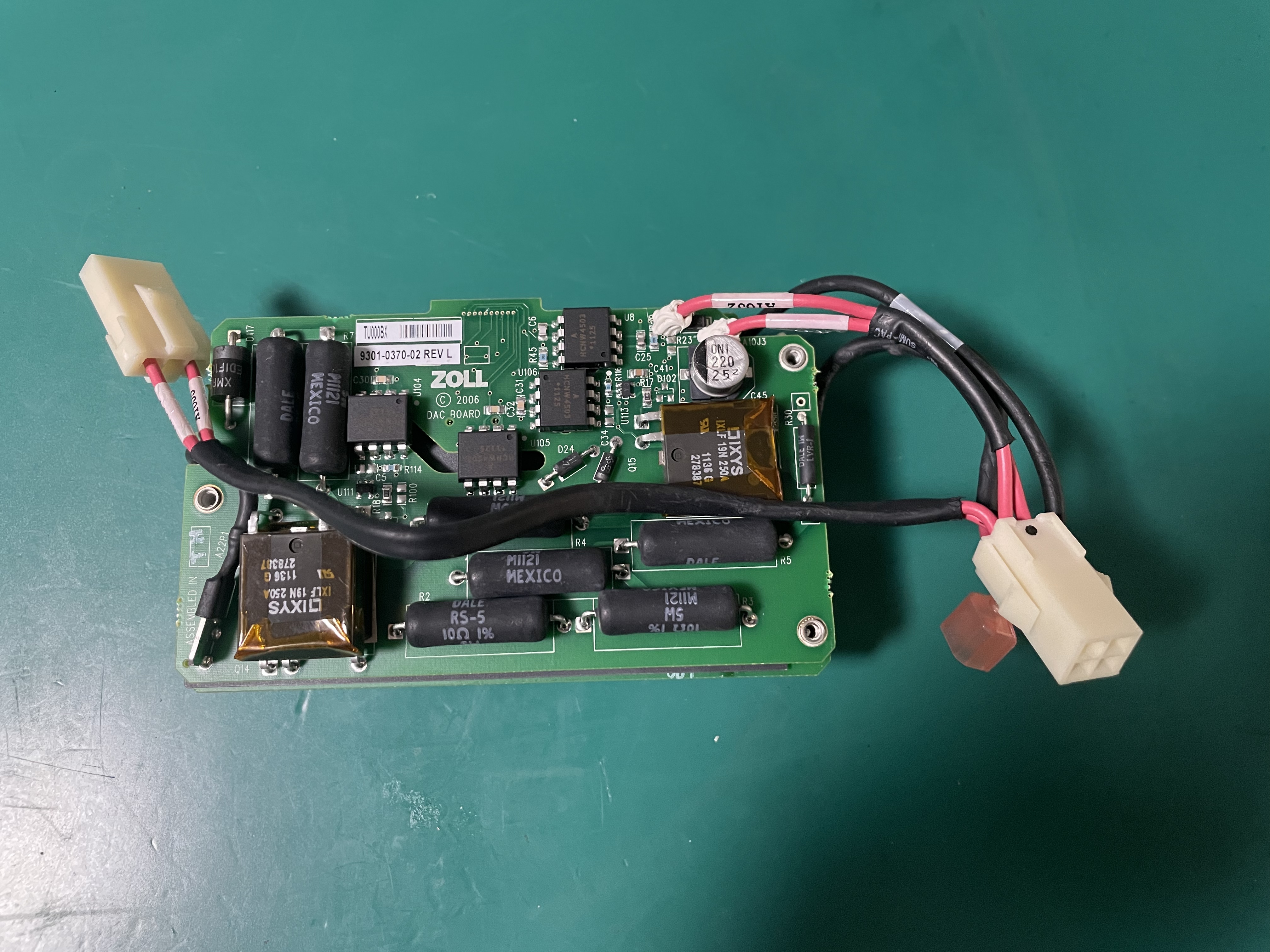 ZOLL M defibrilator modul DAC 9310-0370-02 talian sambungan agak pendek