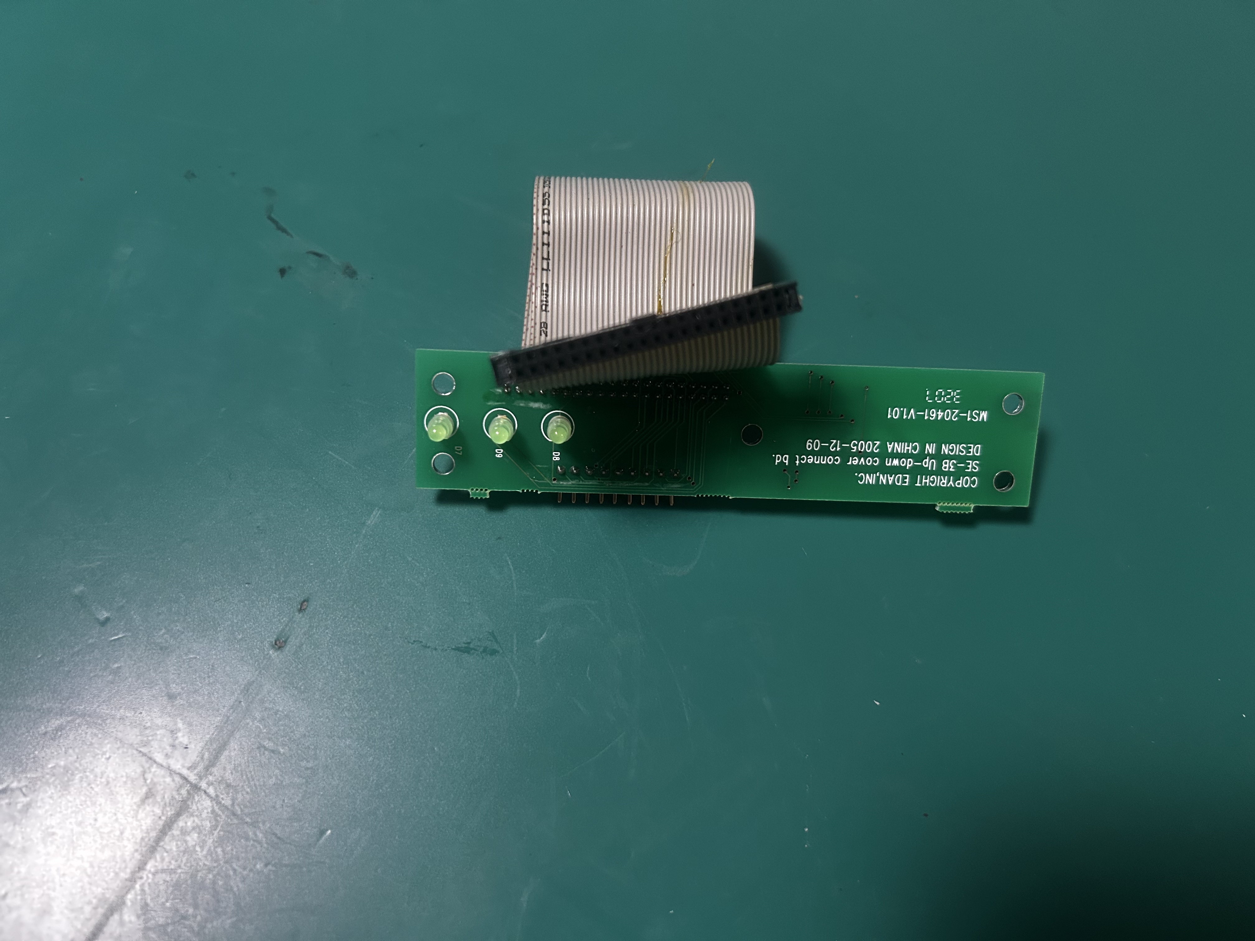 Mindray DECG-03A ECG Machine EDAN SE-3B up-down cover connect board  MS1-20461-V1