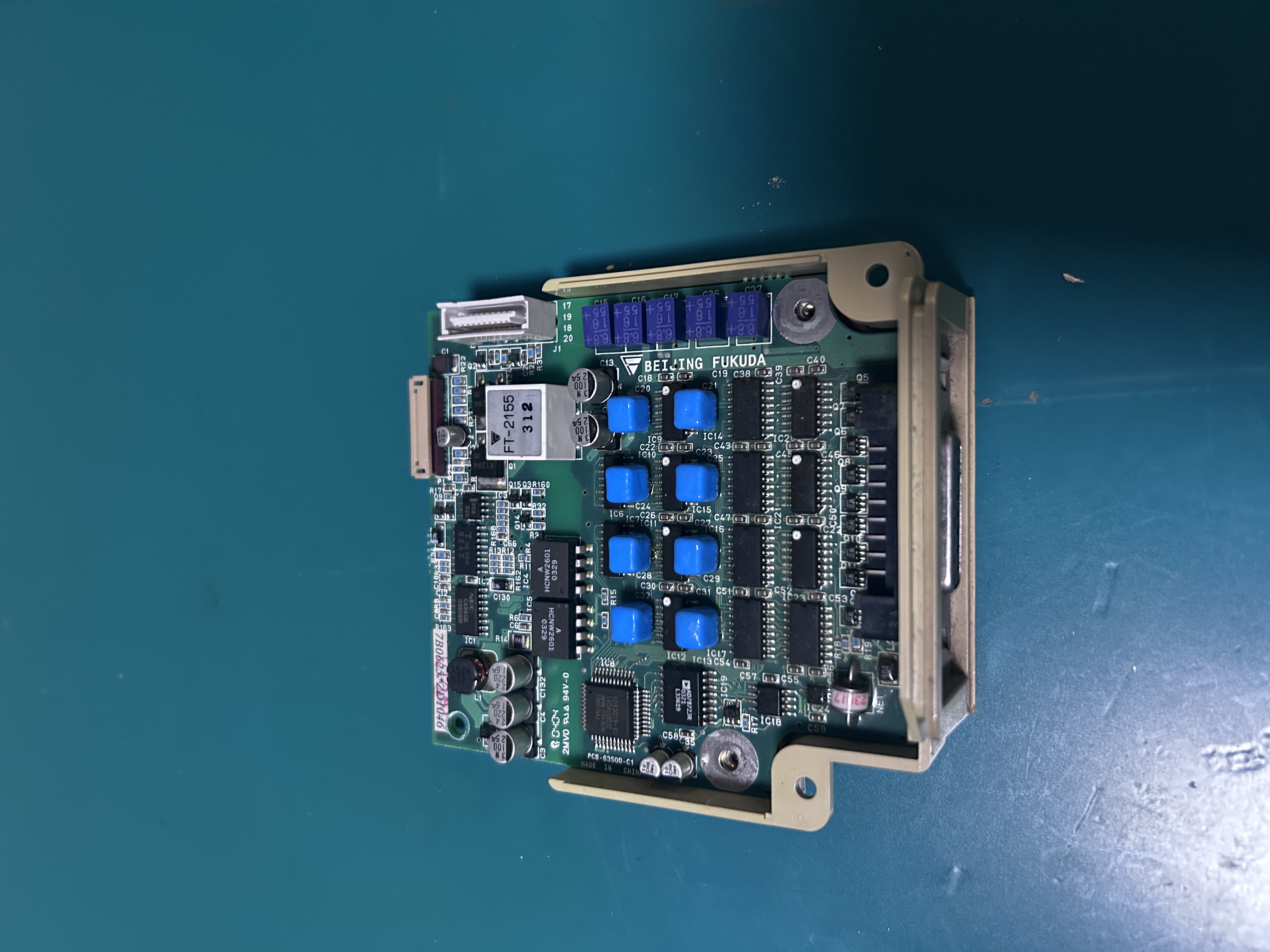 Fukuda CardioMax FX-3010 elektrokardiograf Papan ECG PCB-6350D-C1