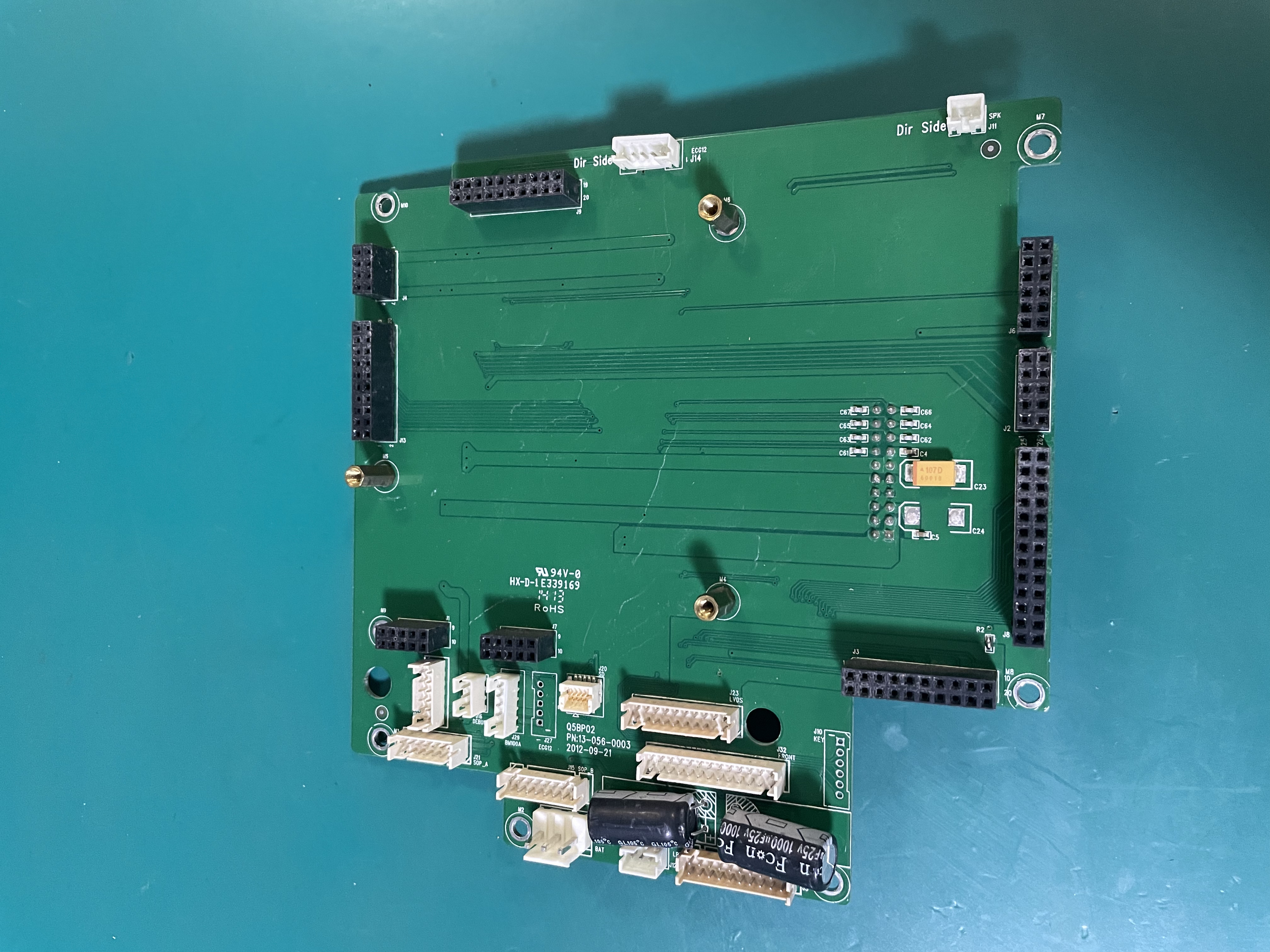 Placa de interfaz del sistema de monitor Biolight BLT Q5 Q5BP02 13-056-0003