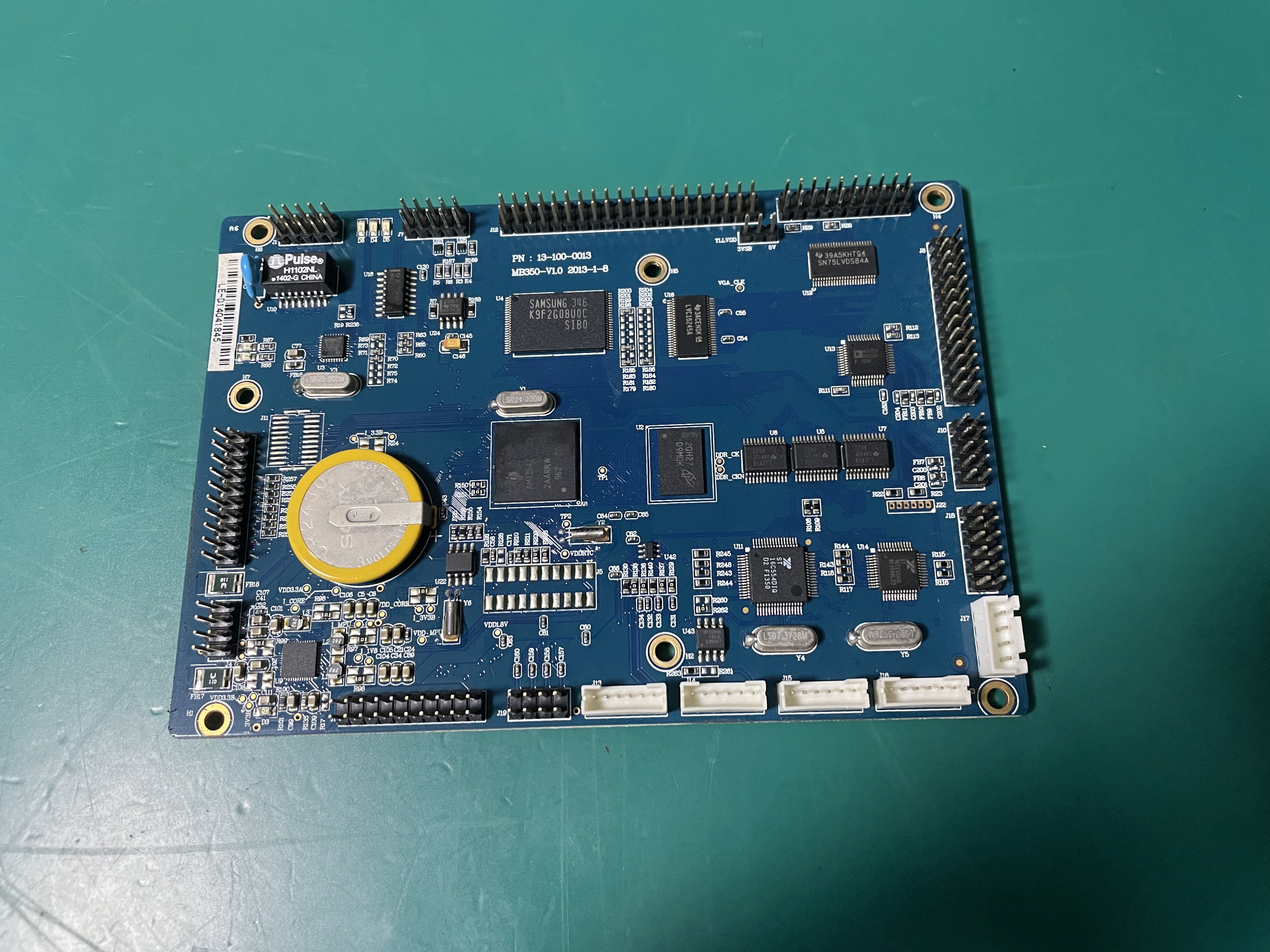 Placa base del monitor Biolight BLT Q5 MB350-V1.0 13-100-0013