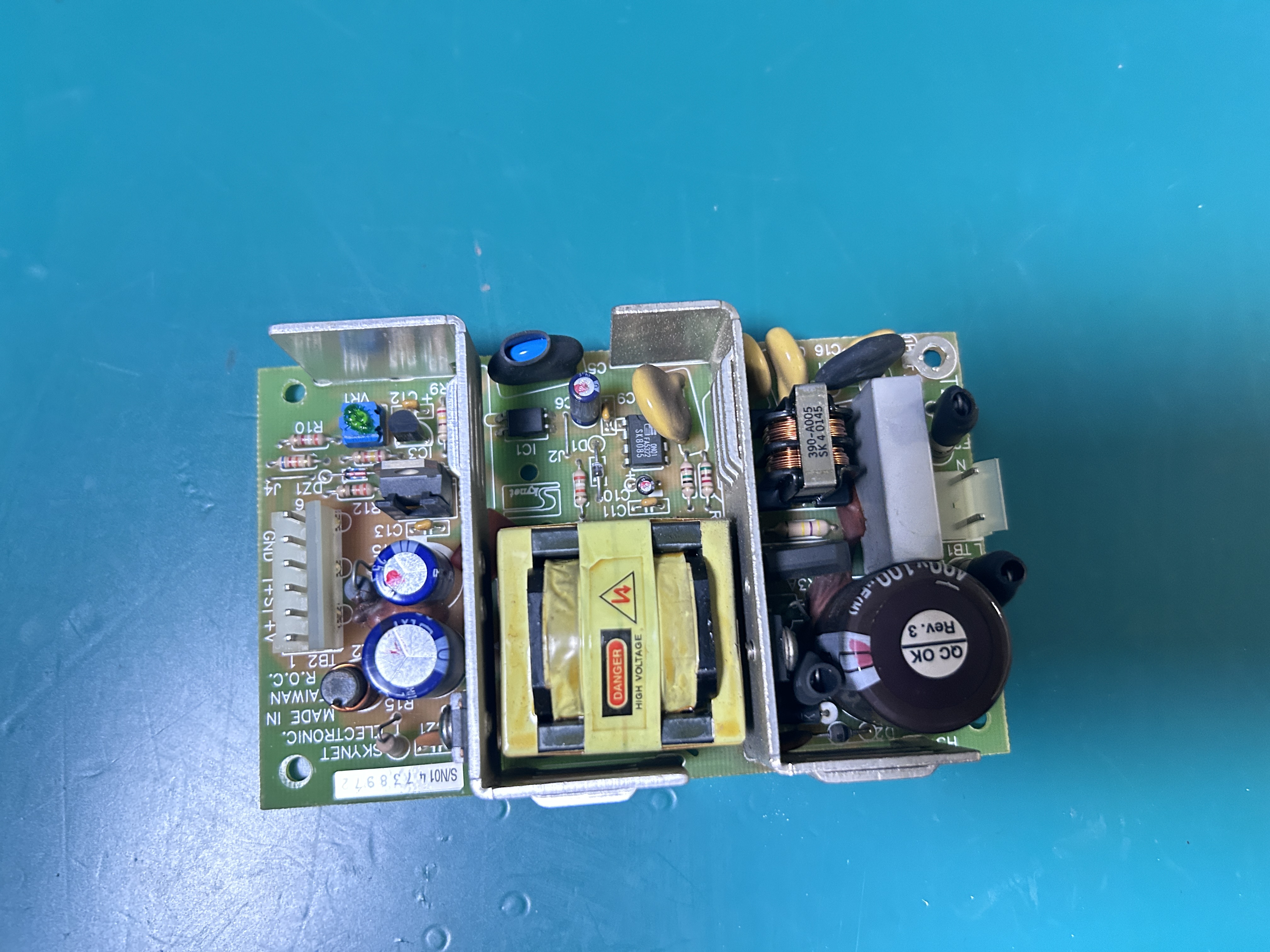 GE DASH2000 monitor power module 850-954M-D TENT 20 94V0