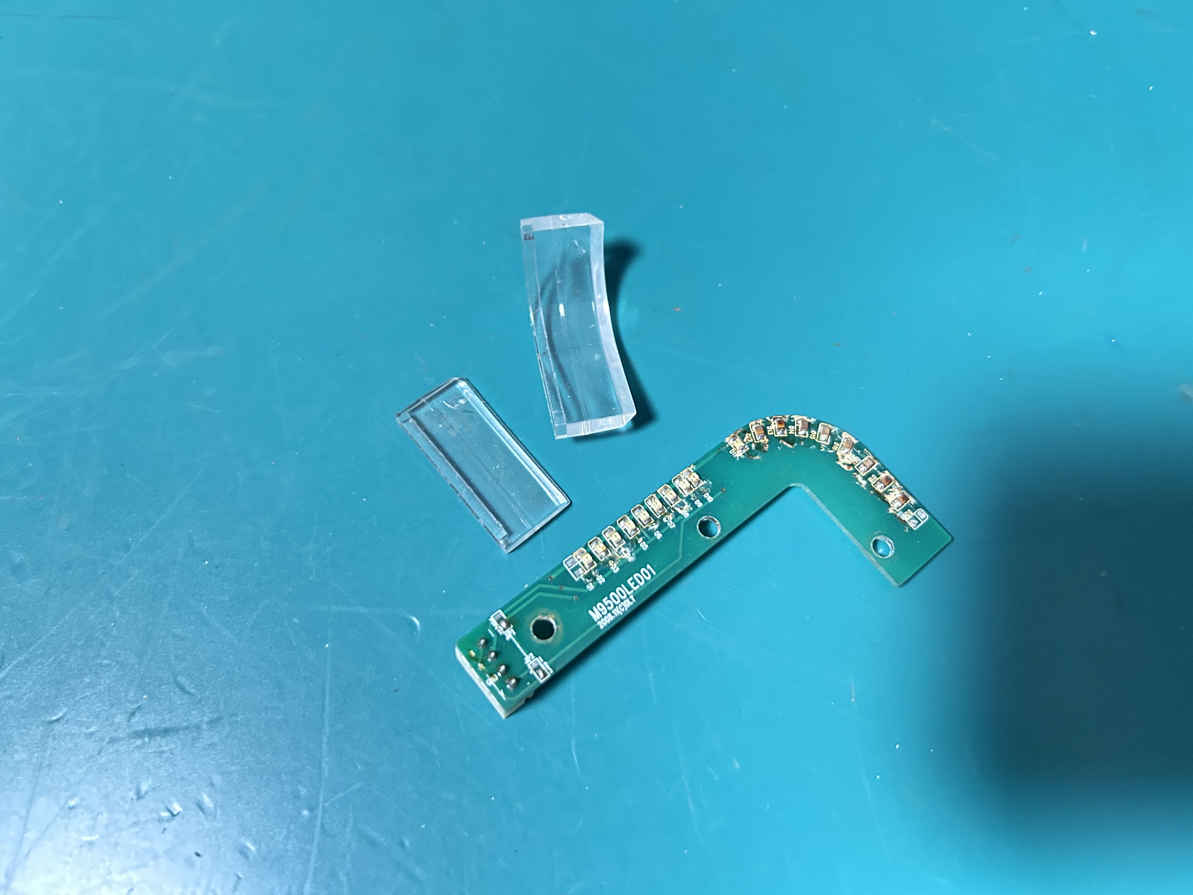 Panel indicador de alarma del monitor de paciente Biolight M66 M9500LED01