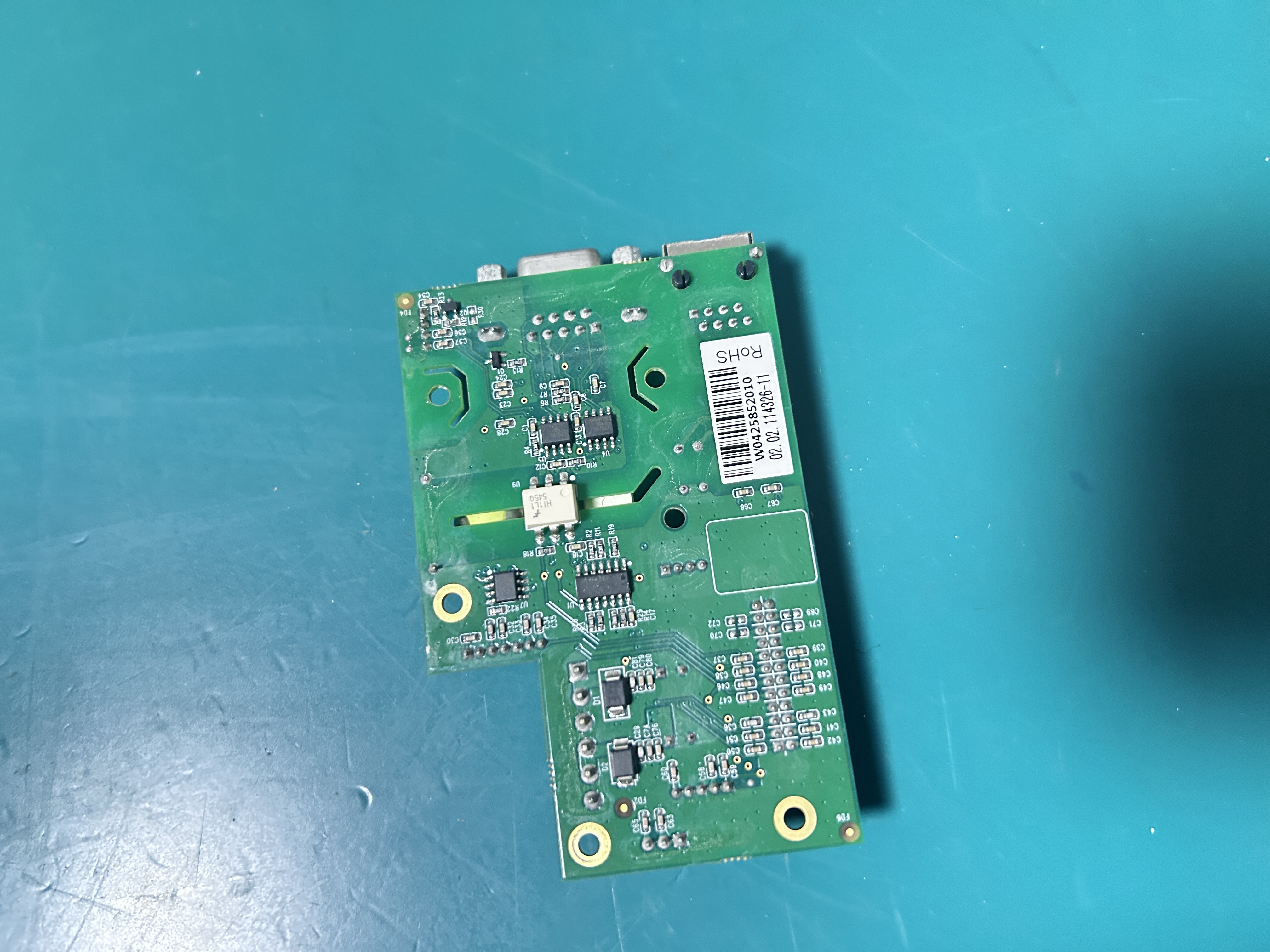Edan F200 F300 fetal monitor connection board with VGA interface 21.53.114325-1.0 E204460