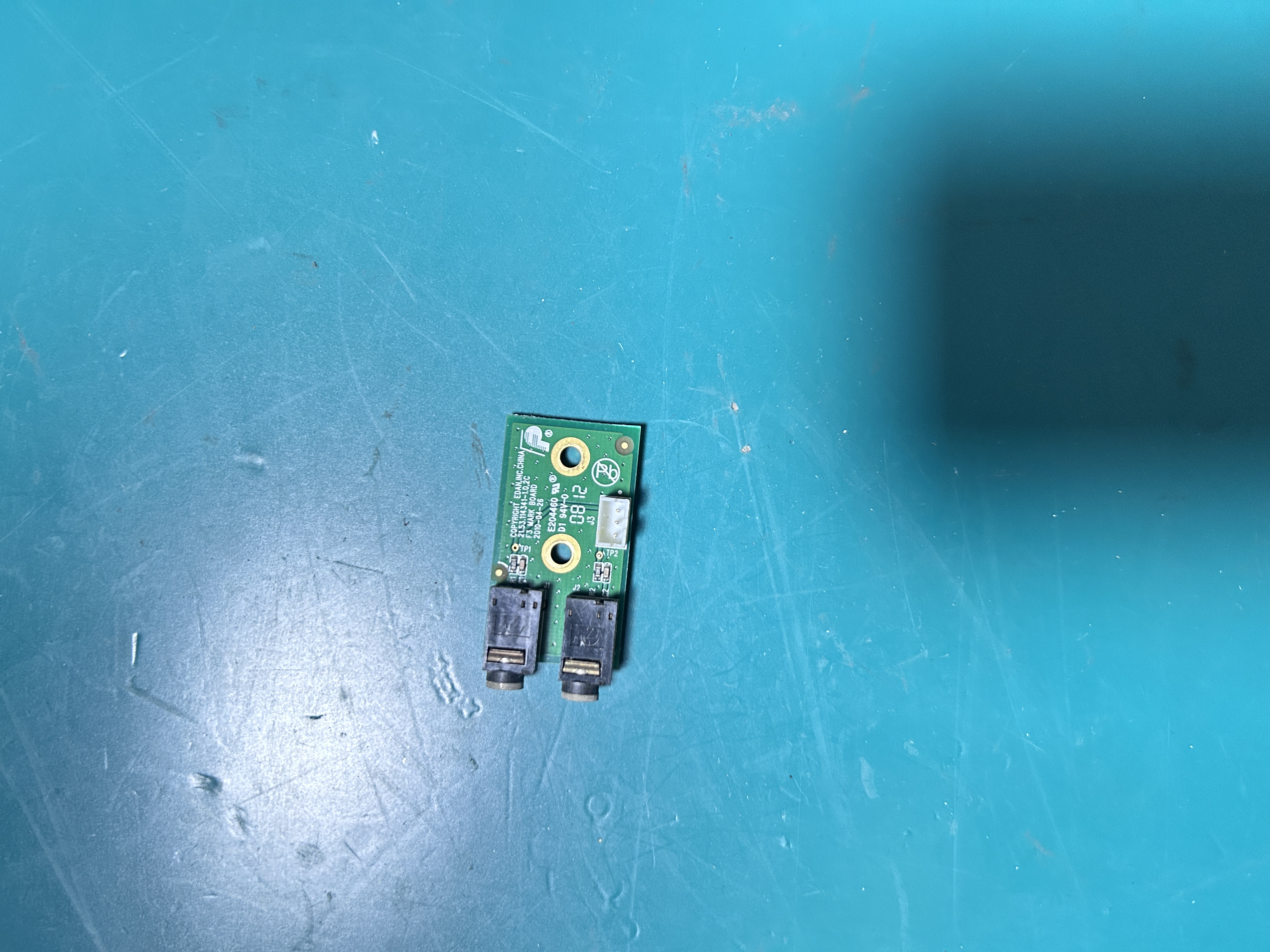 F2 Fetal Monitor EXT and MARK Interface Board 21.53.114341-1.0.2C E204460