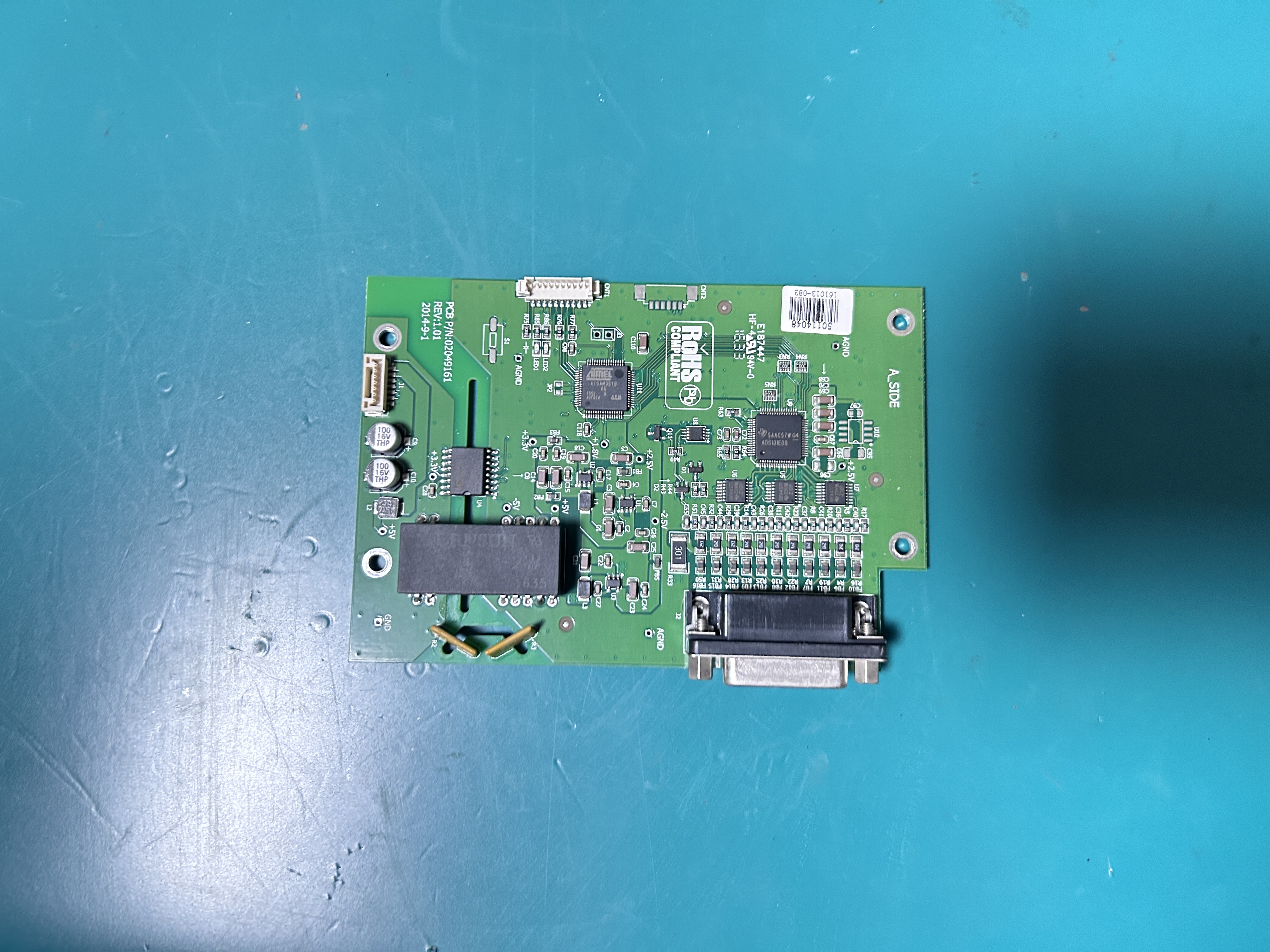 Biocare ECG-1201 Electrocardiograph VGA Board 02049161