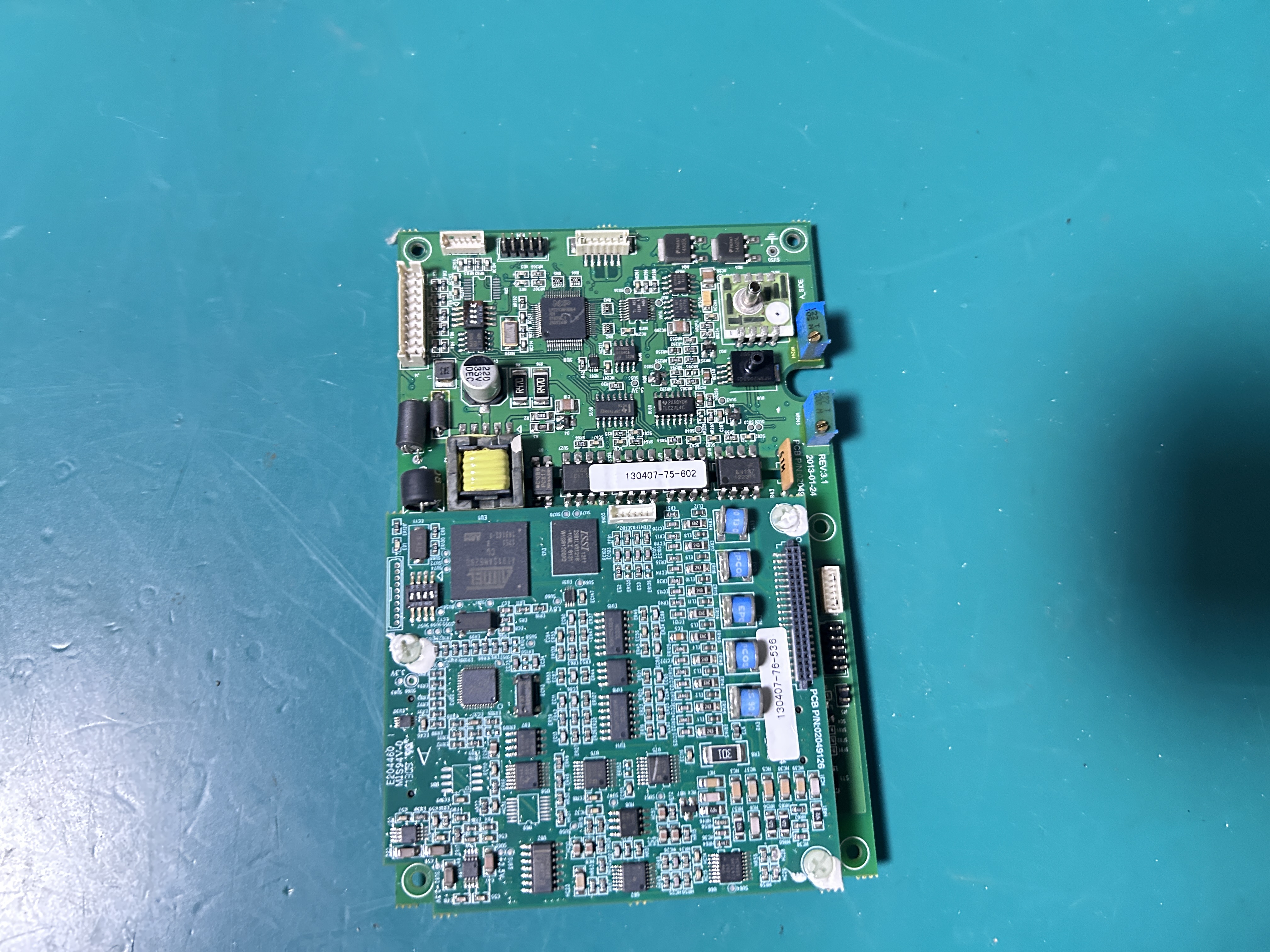 The Biocare IM12 monitor parameter panel assembly includes a pulse oximeter plate 02049127