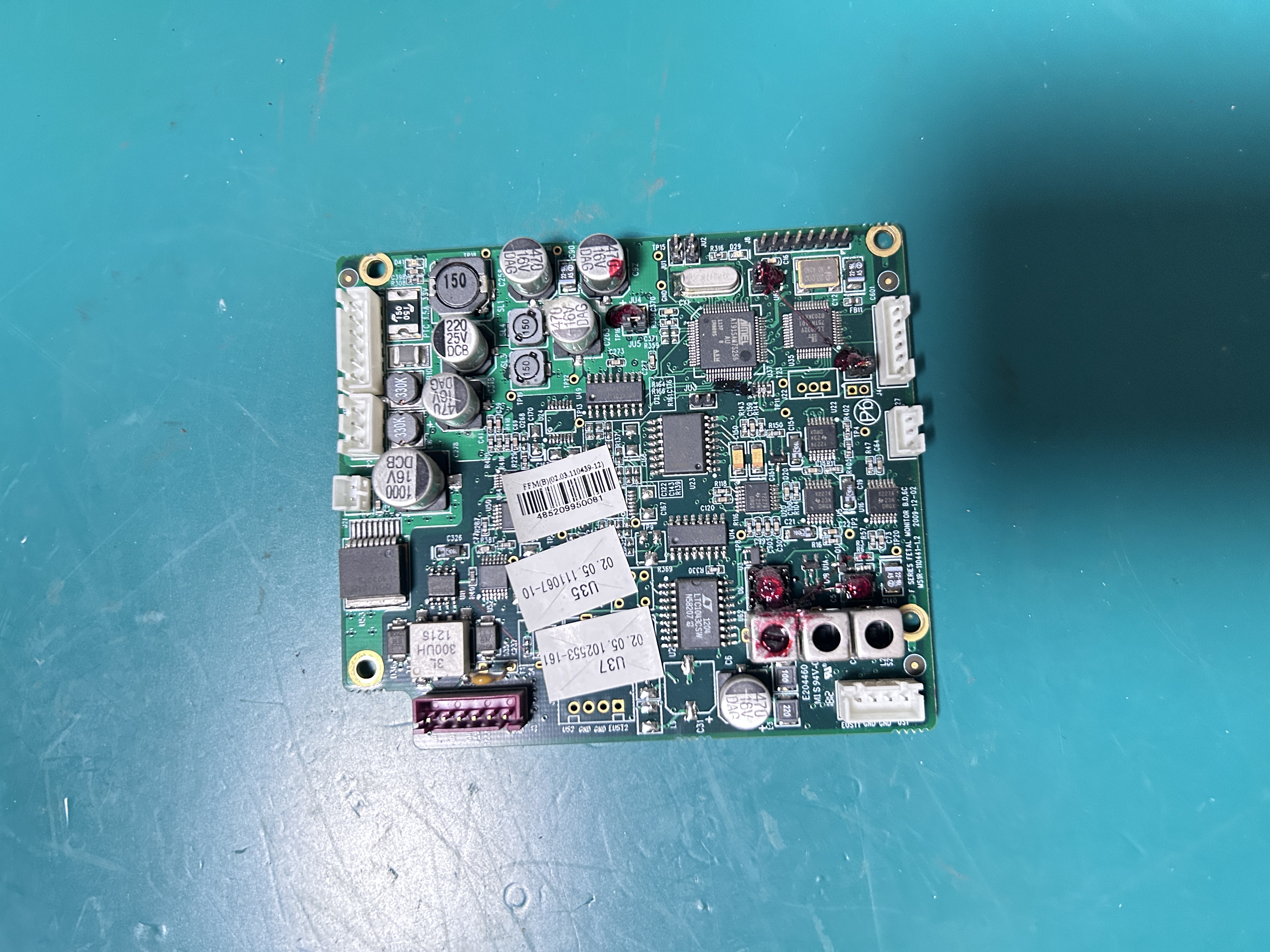EDAN F2 Fetal Monitor, Fetal Monitoring Board E204460 MS1R-110441-1