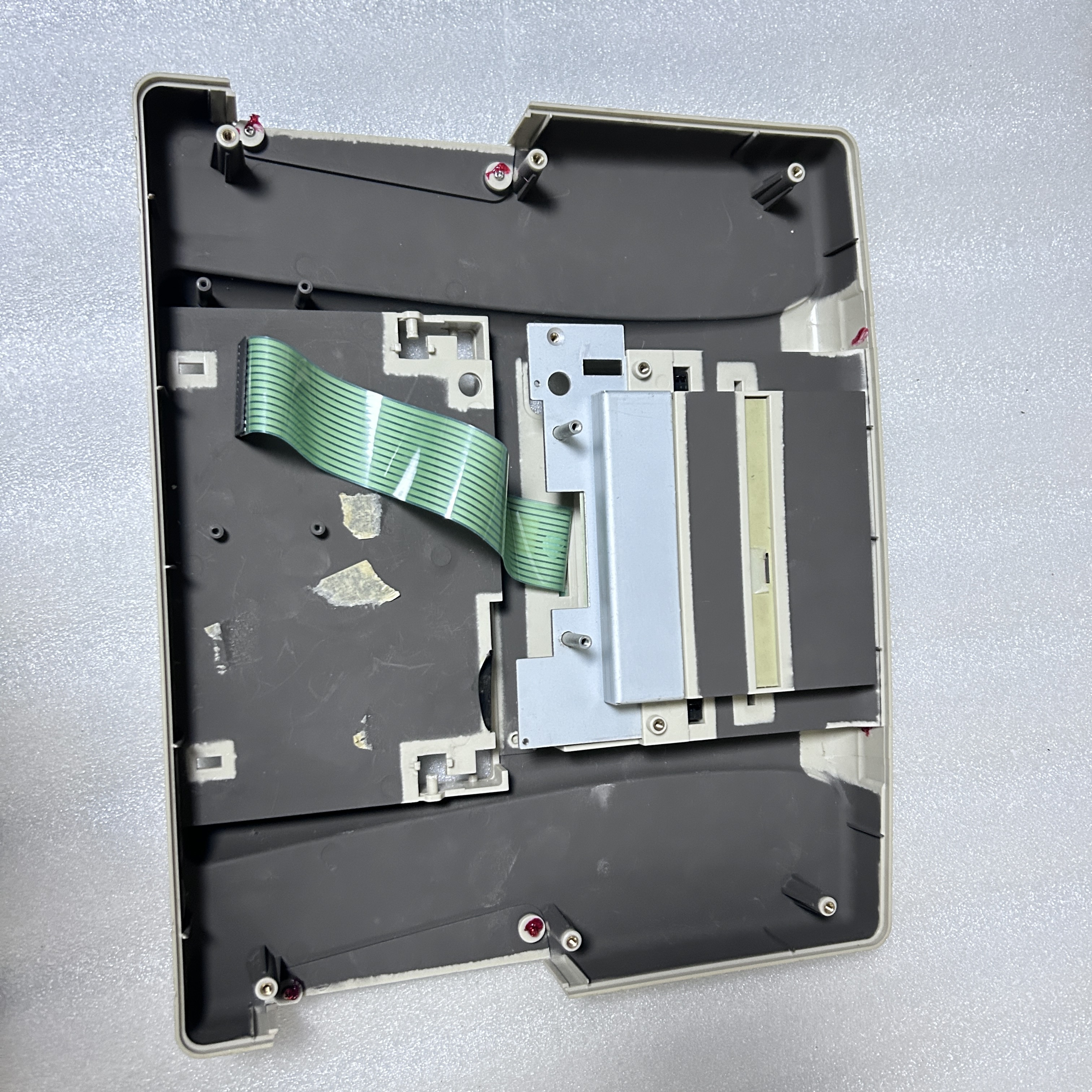 EDAN CADENCE II fetal monitor front casing with button membrane assembly
