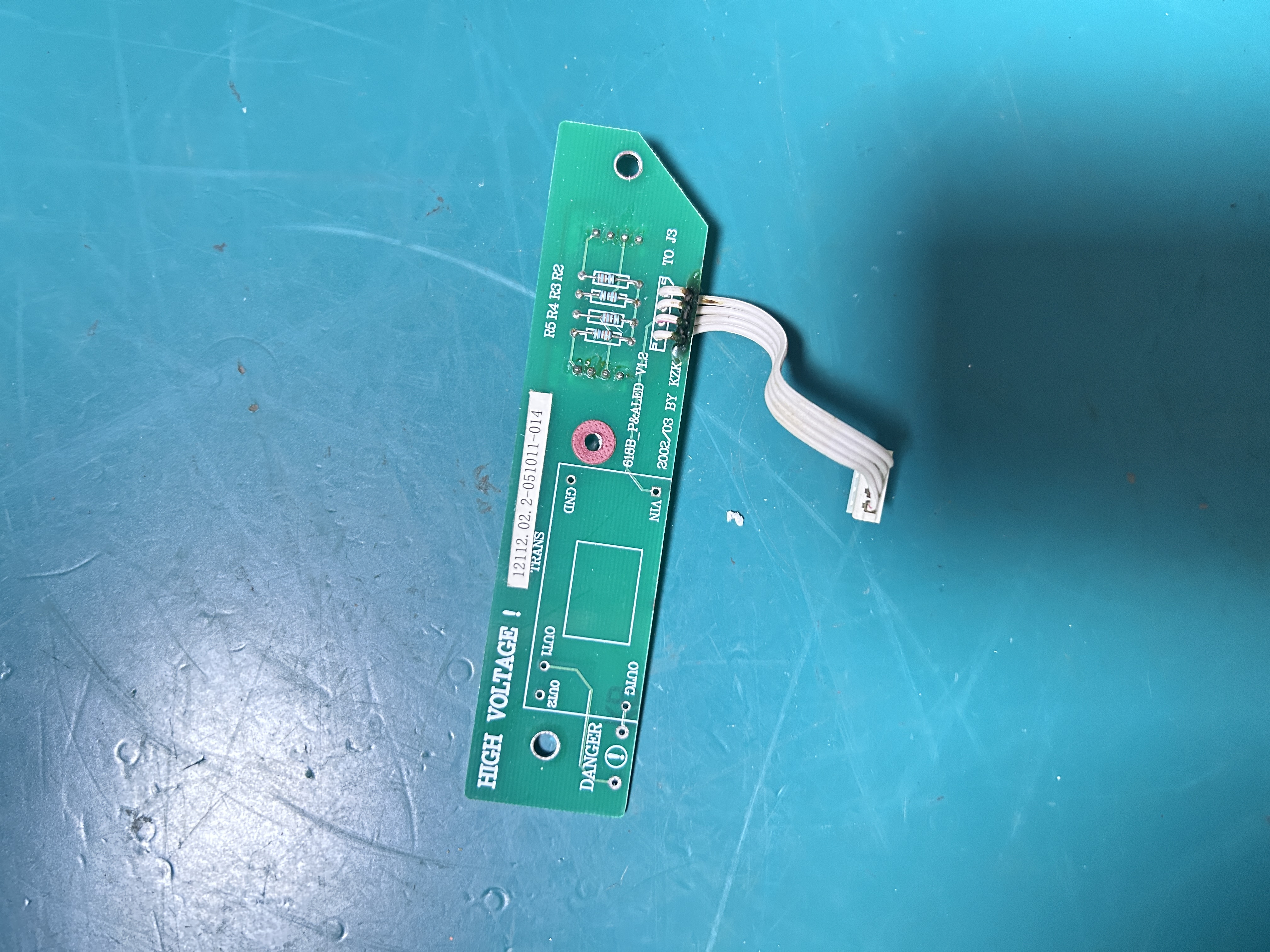 12112.02.2-051011-014 Sunray SRF618B Fetal Monitor Inverter Board