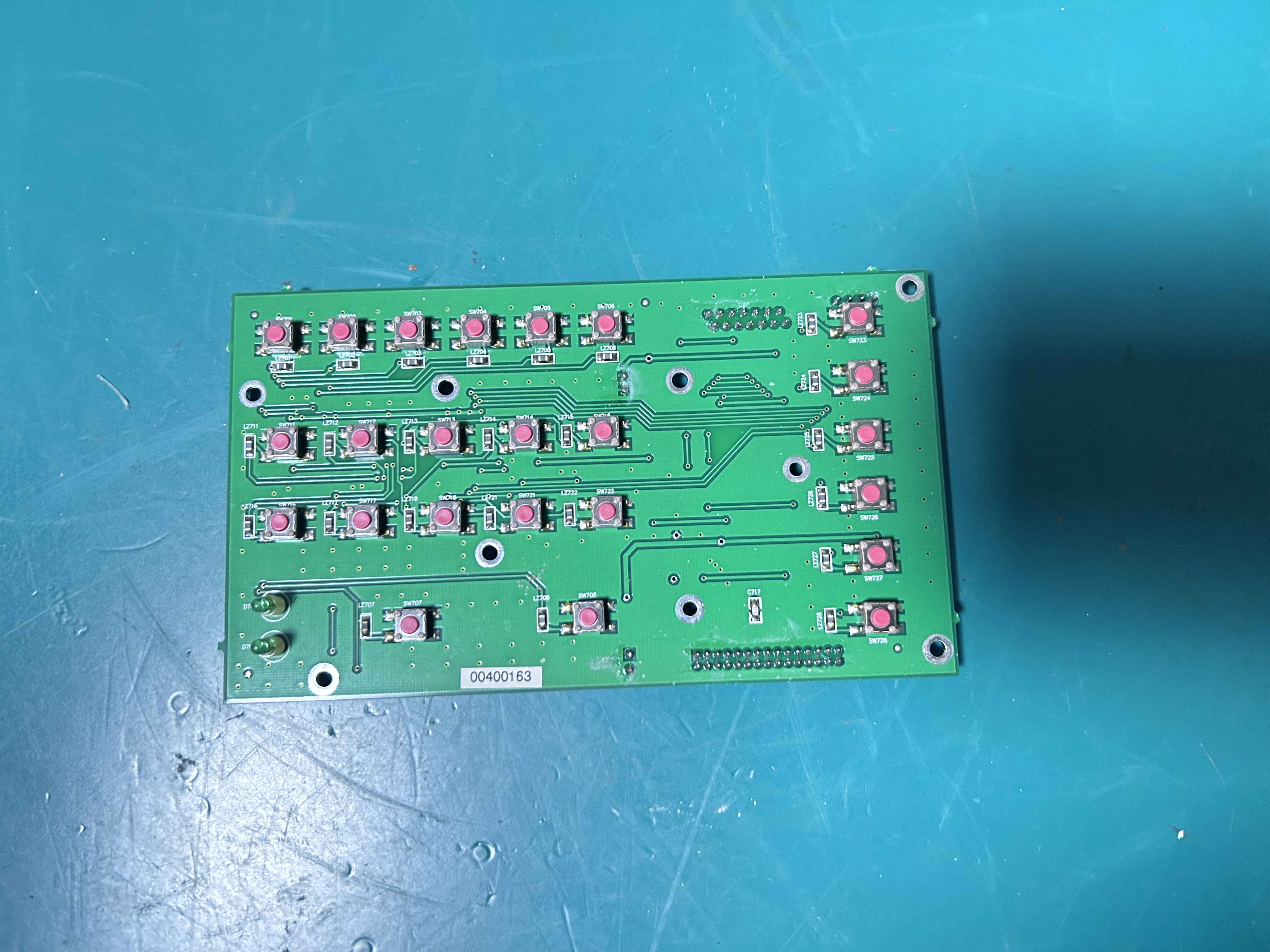 carewell ECG-1112 ECG Machine Keypad 112L-00257