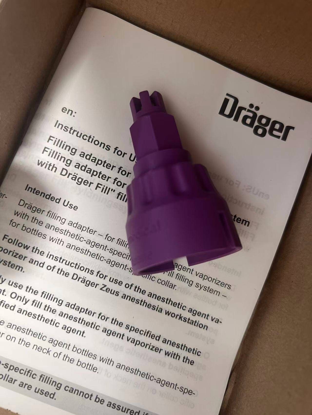 Drager M36110 Penyesuai Pengisian I Asal Baharu