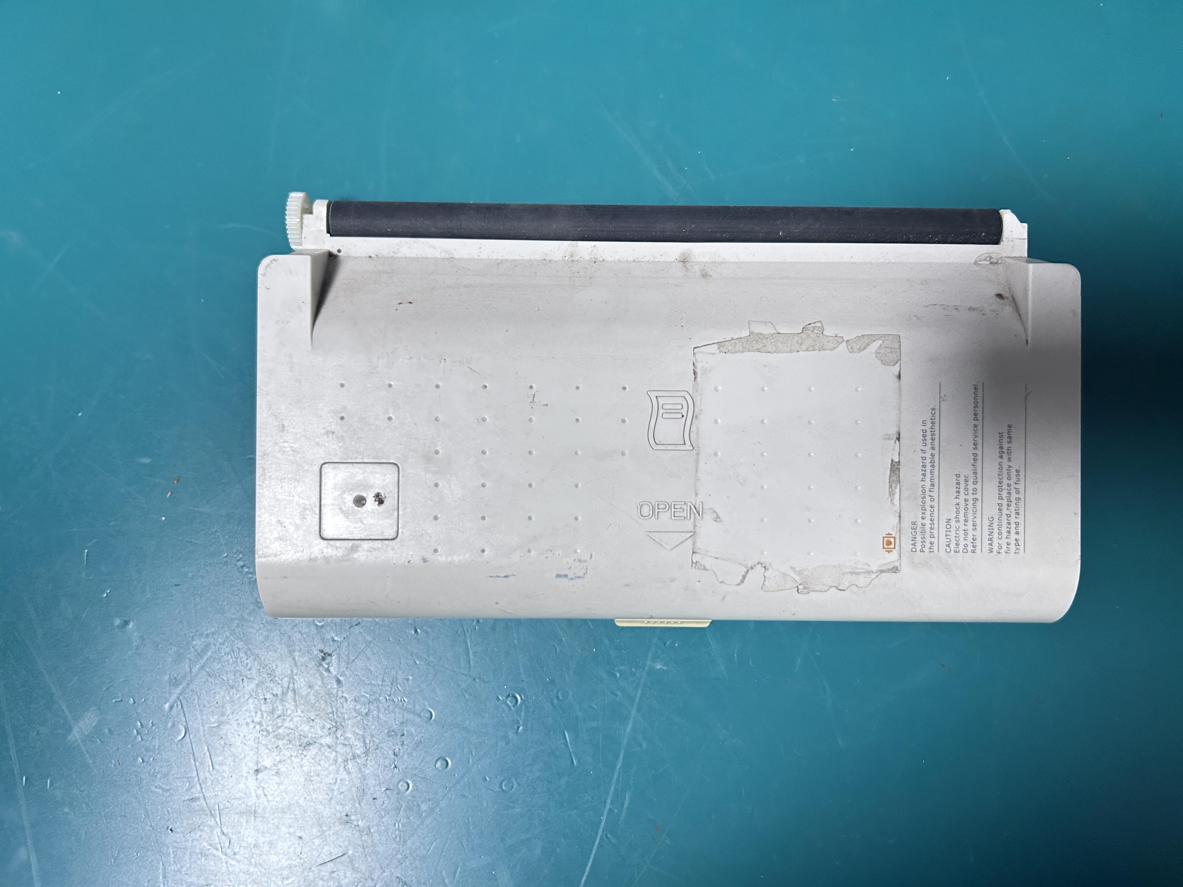 carewell ECG-1112 ECG Machine printer cover with roller