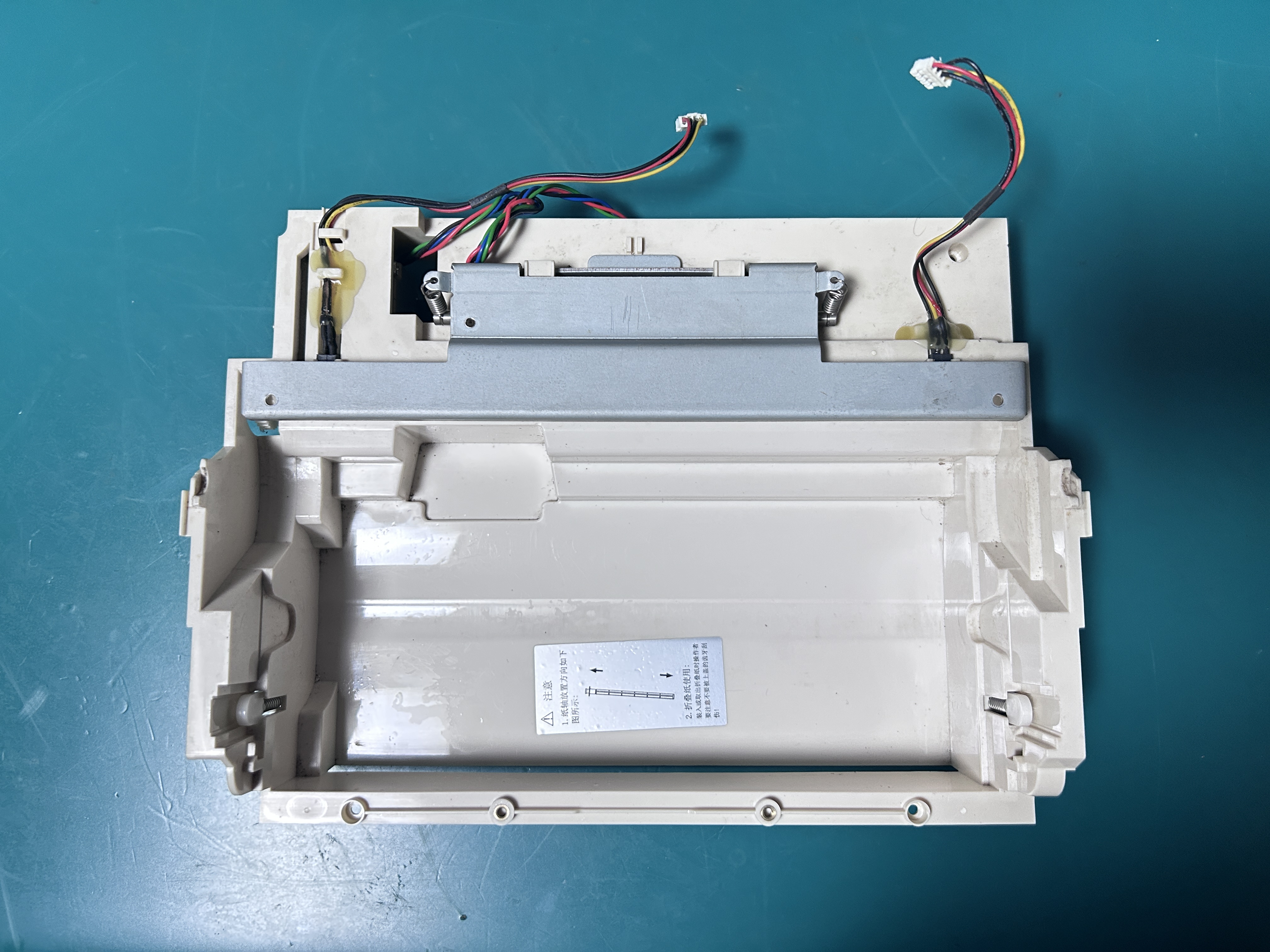 carewell ECG-1112 ECG Machine printer assembly with motor gear assembly