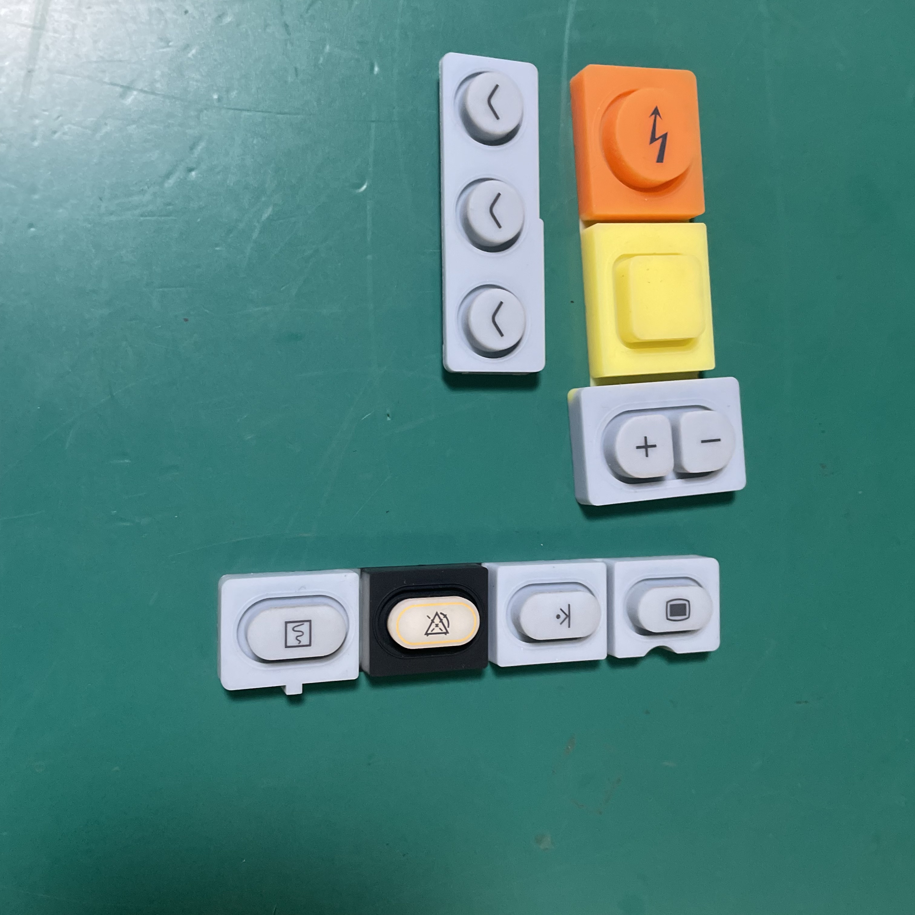 Mindray D3 defibrillator button membrane assembly