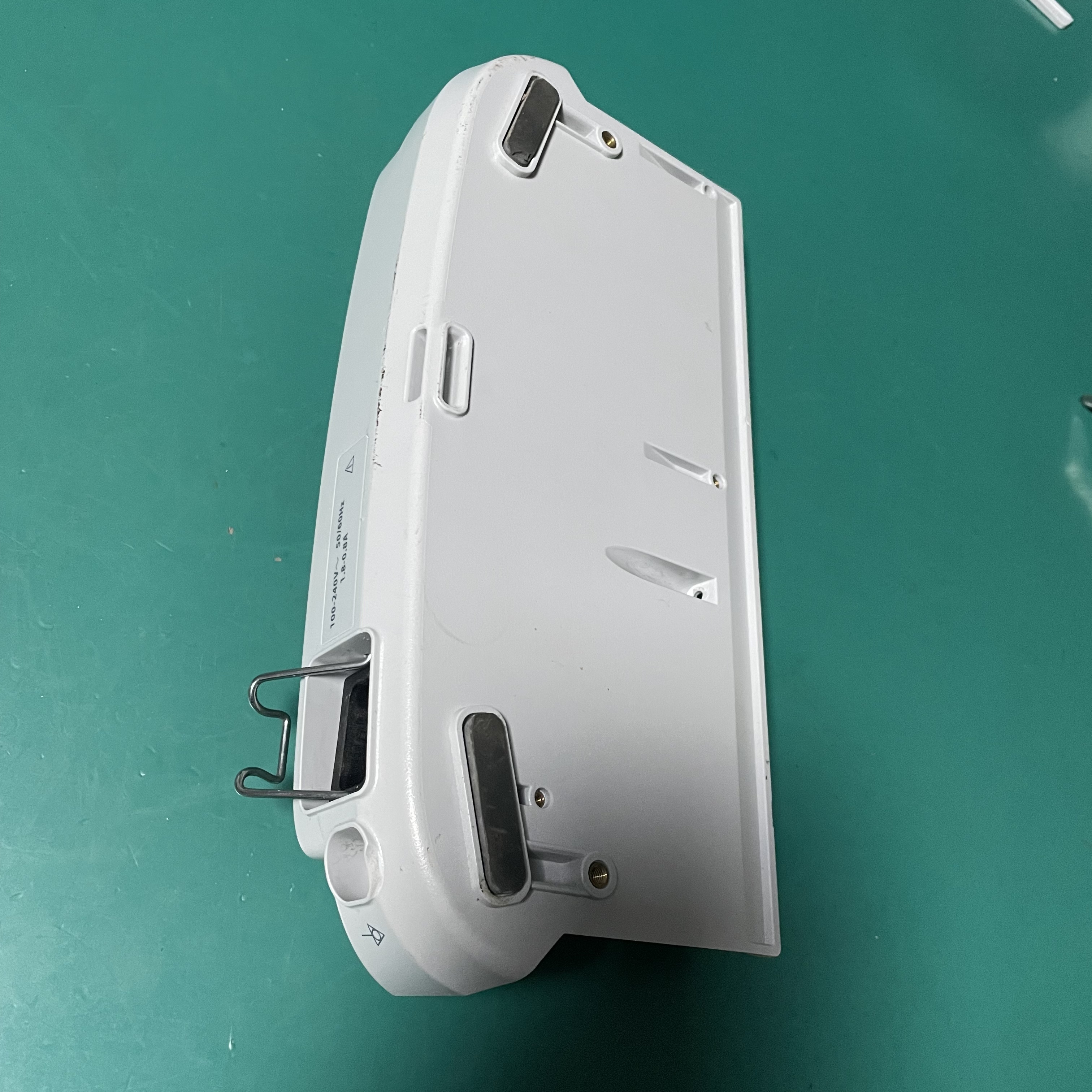 Mindray D3 defibrillator power module bottom frame with three-prong power interface